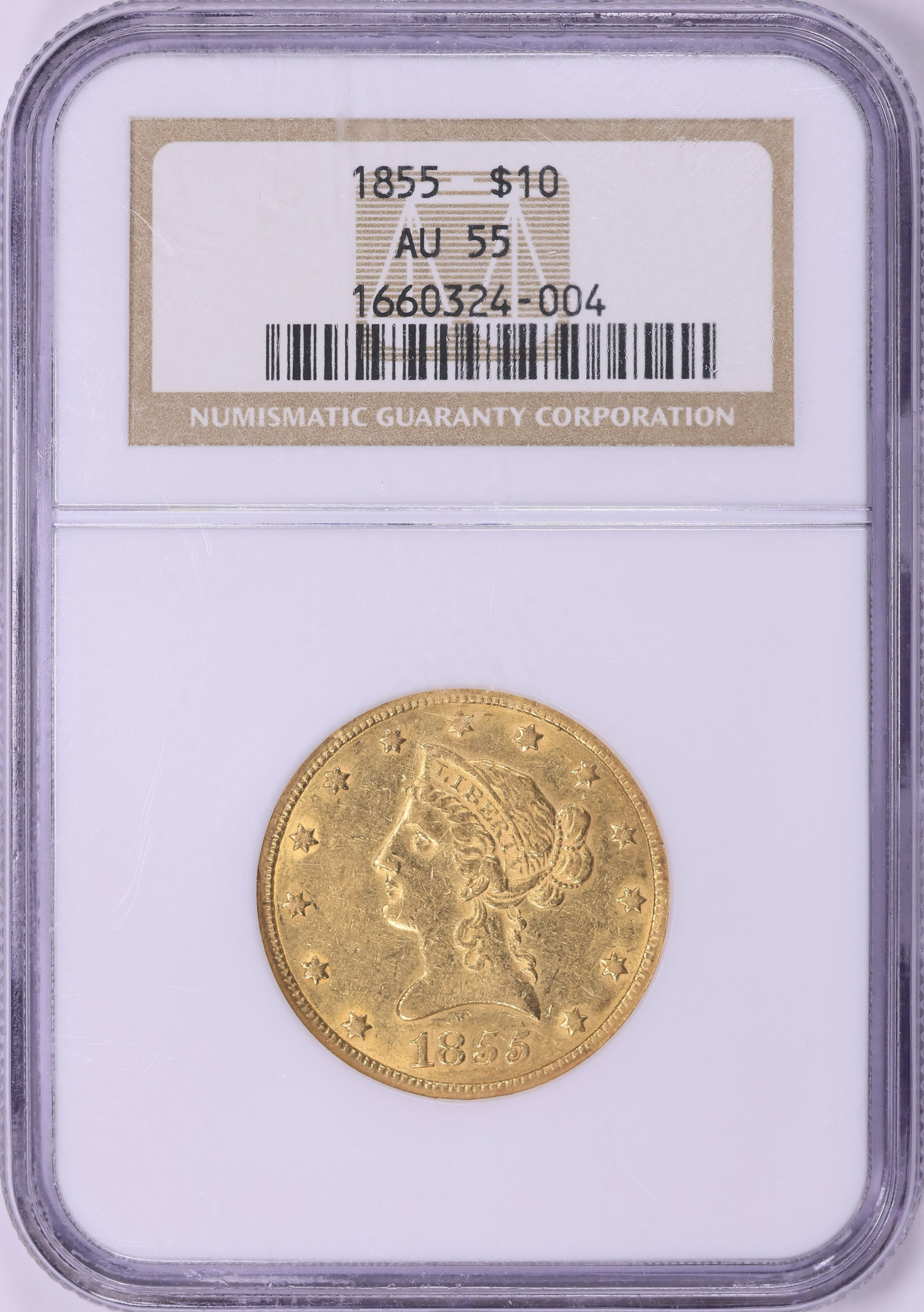 1873年 OPEN 3 $5 リバティ 金貨 NGC AU 55/NGC-14 【公式通販】