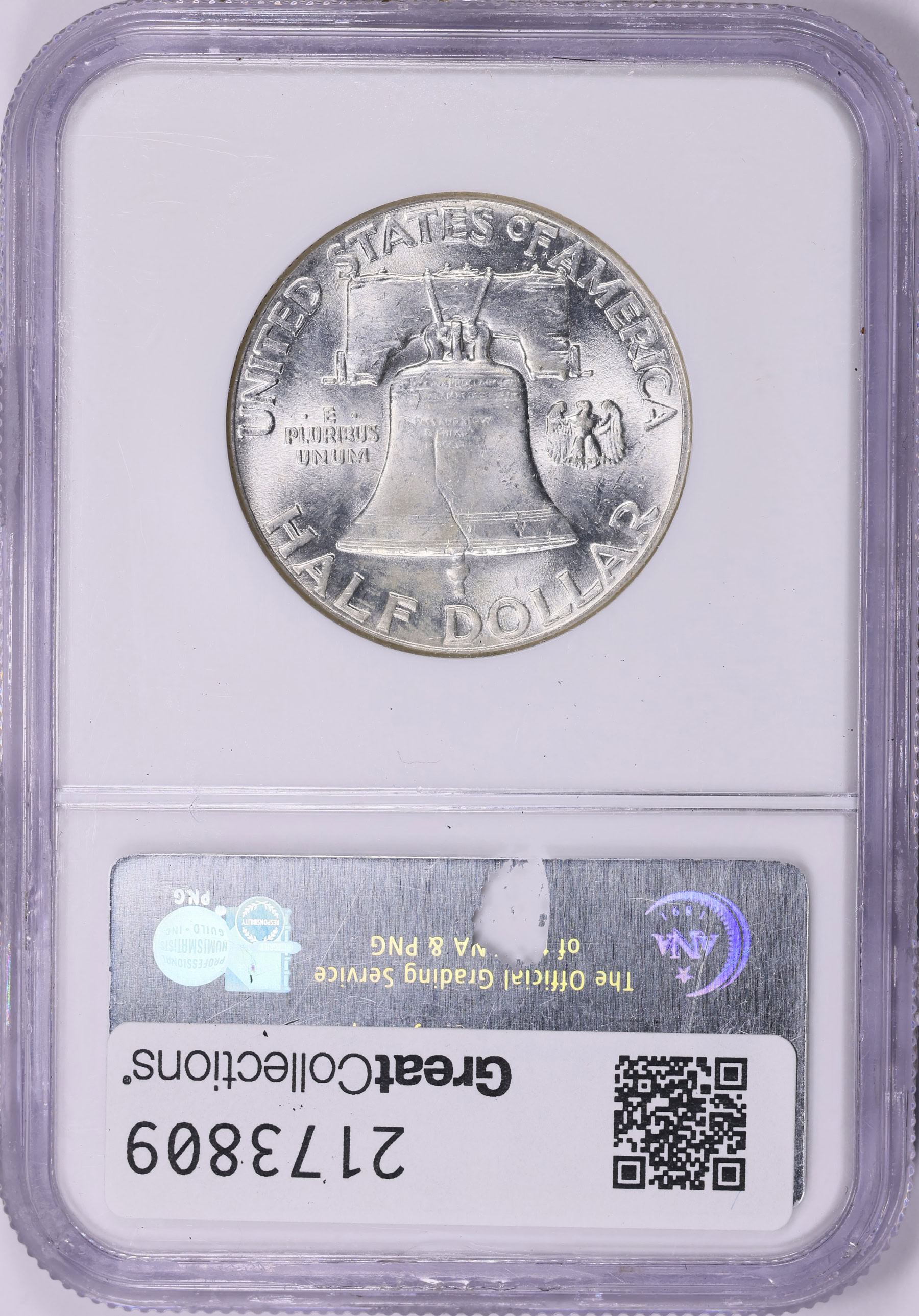 1949 Franklin Half Dollar NGC MS-64 (Item 2173809