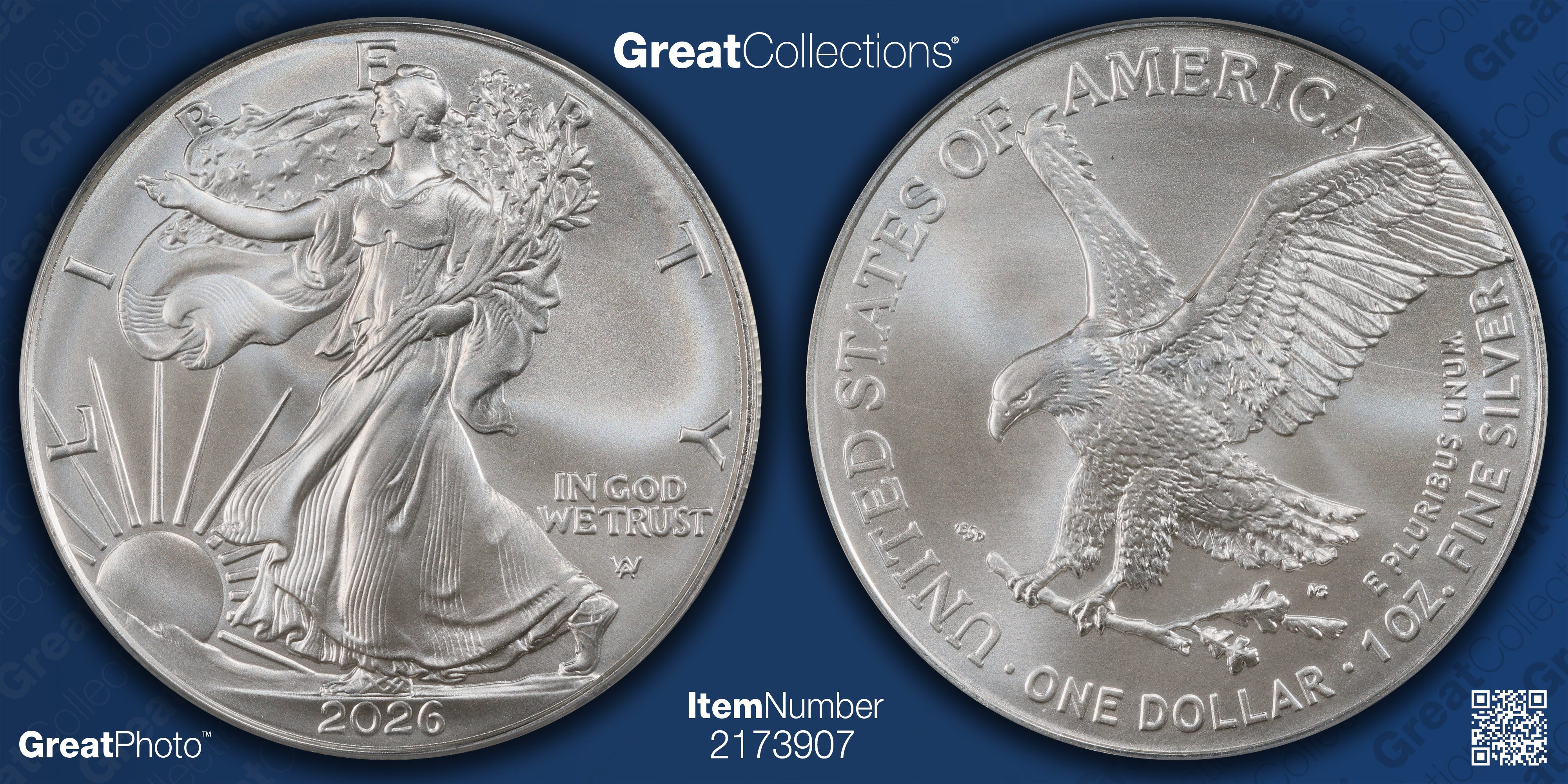 2026 $1 Silver Eagle First Strike PCGS MS-70 (Joe Thomas Signed