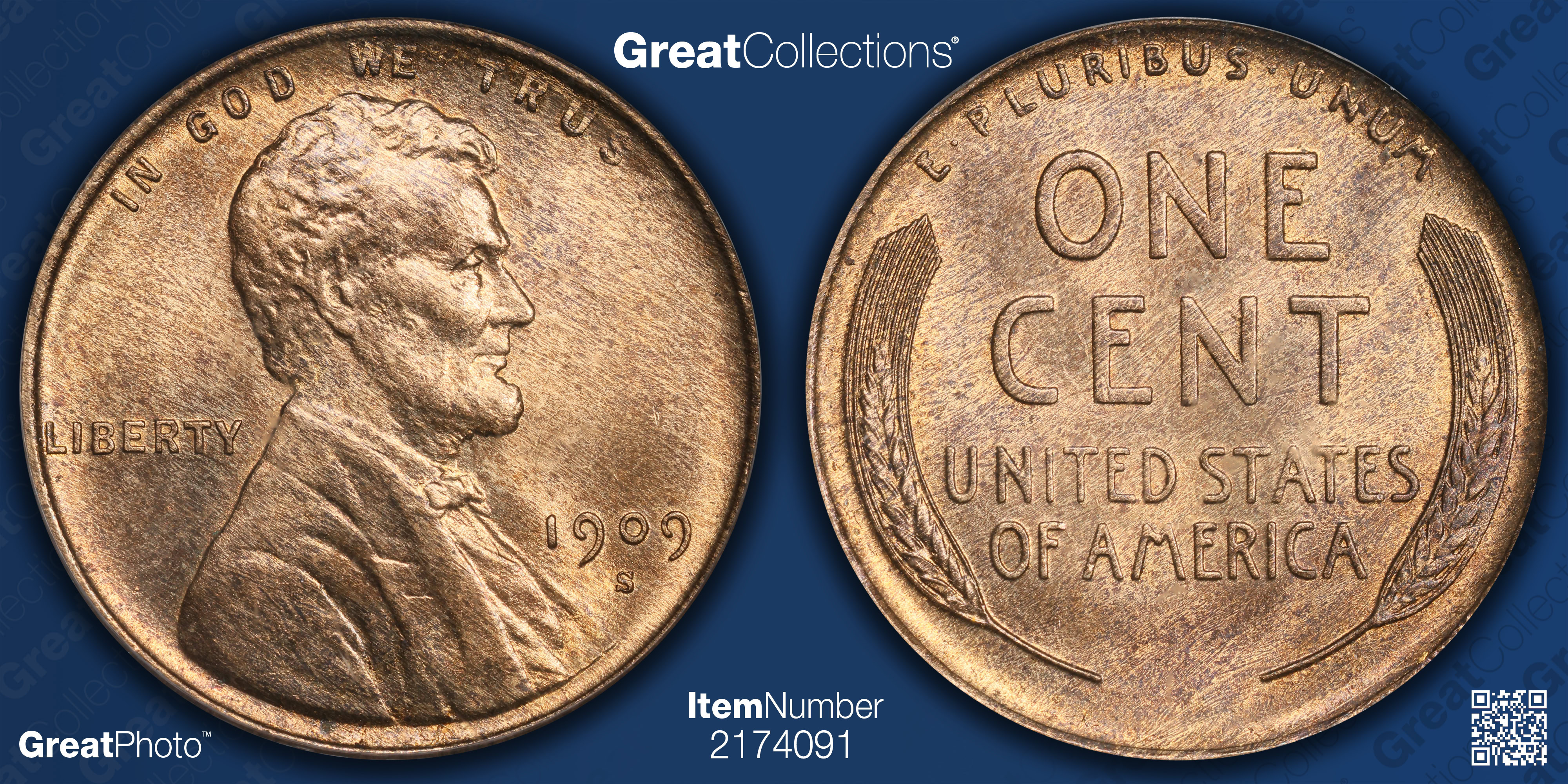 1909年 10クローネ金貨 MS 65 NGC認証