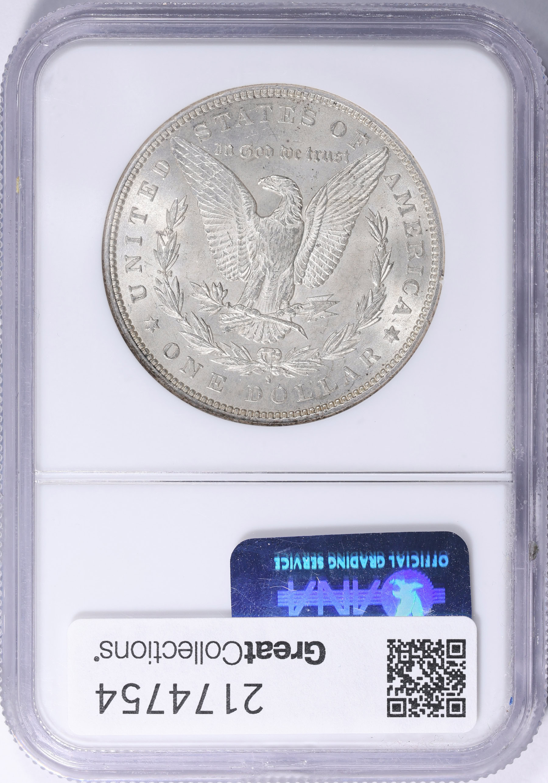 1898-S Morgan Silver Dollar NGC MS-61 (Item 2174754
