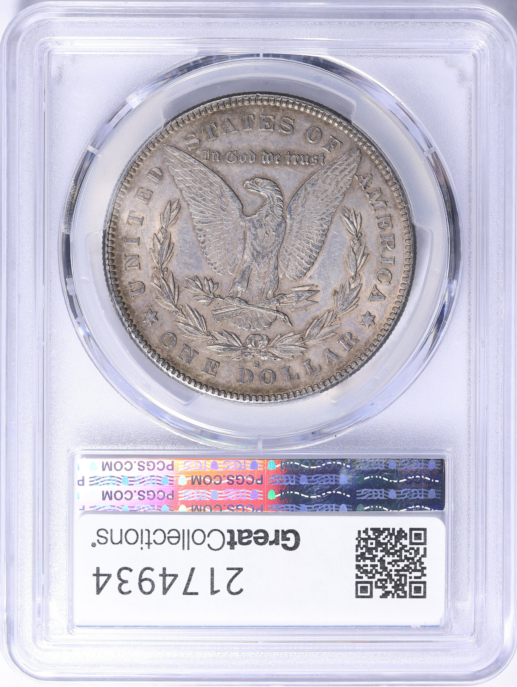 招*@様 1877年 ロシア ポリチナ ラージイーグル銀貨　PCGS AU50ハ 1878-S Morgan Silver Dollar PCGS AU-55 (Toned) (Item 2174934