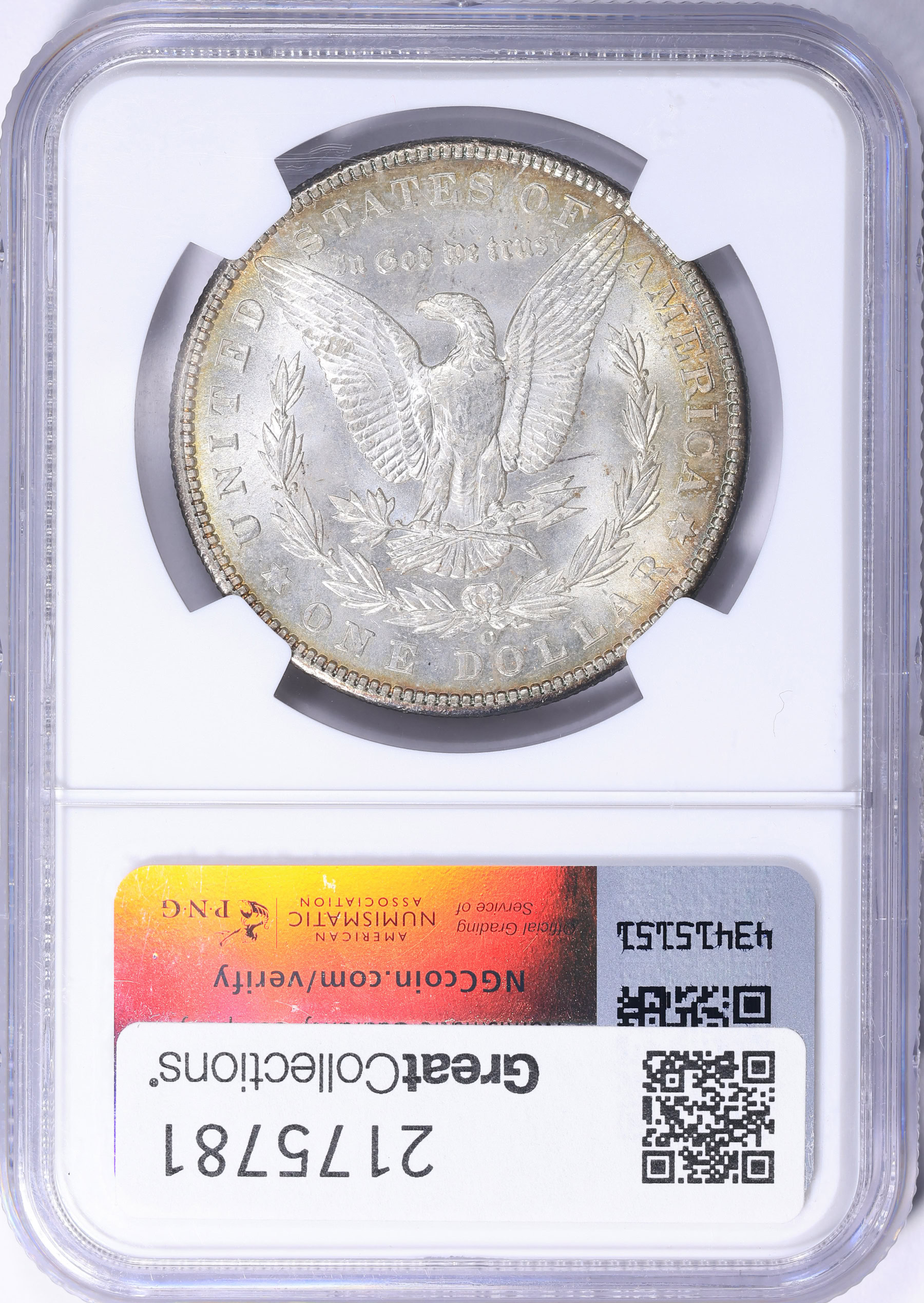 1902-O Morgan Silver Dollar NGC MS-63 (Toned) (Item 2175781