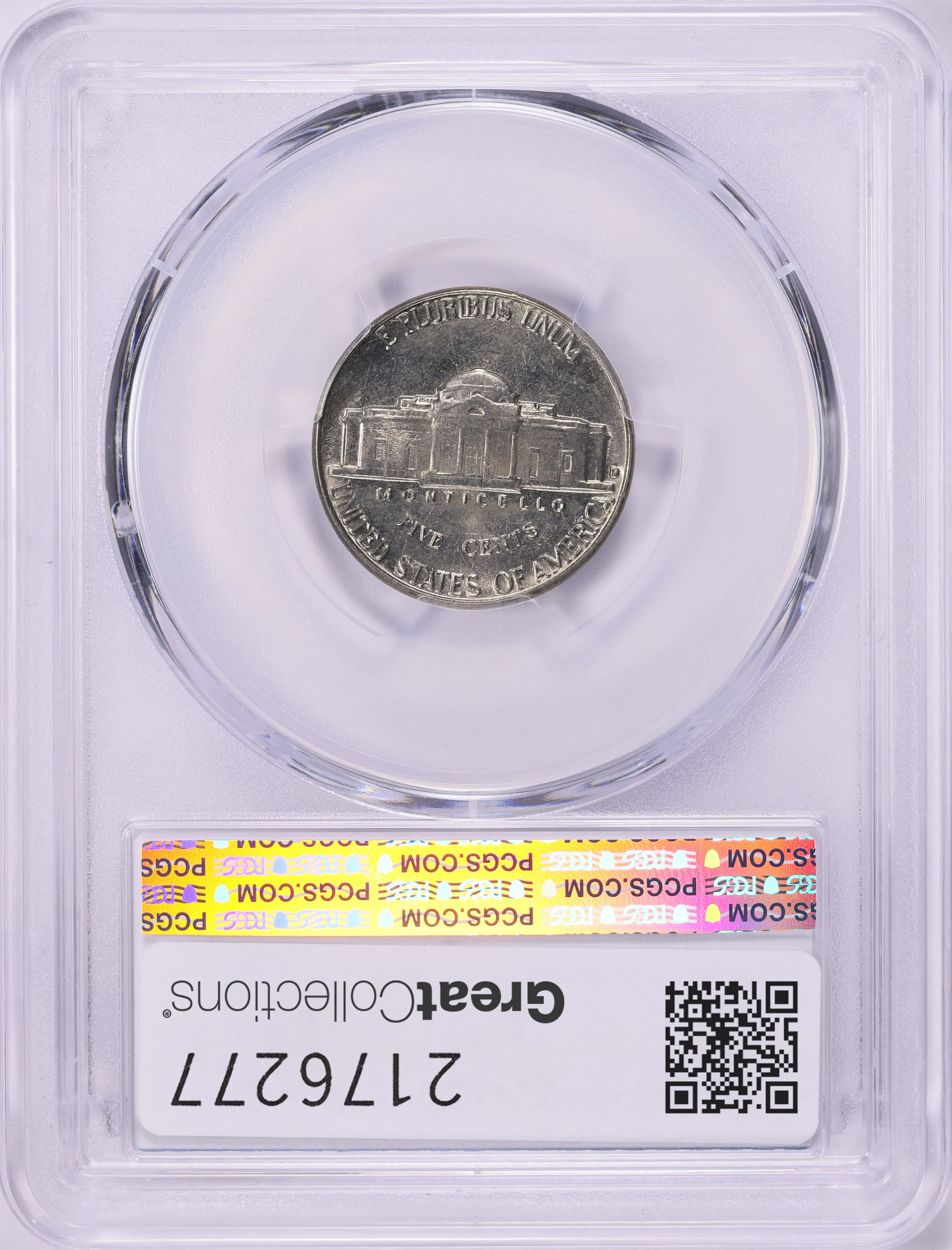 1964-D/D Jefferson Nickel Repunched Mintmark FS-501 PCGS MS-64
