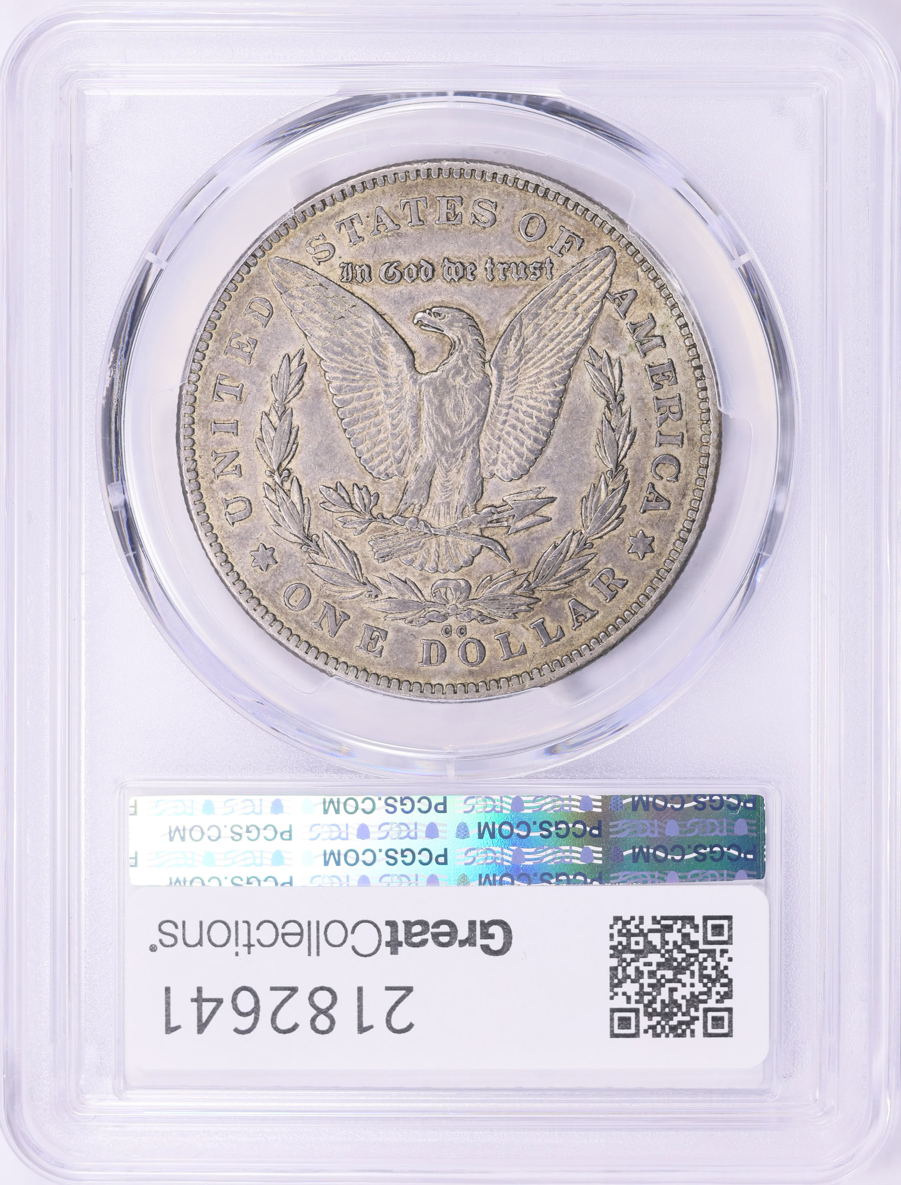 1878-CC Morgan Silver Dollar PCGS Genuine XF Details (Item 2182641