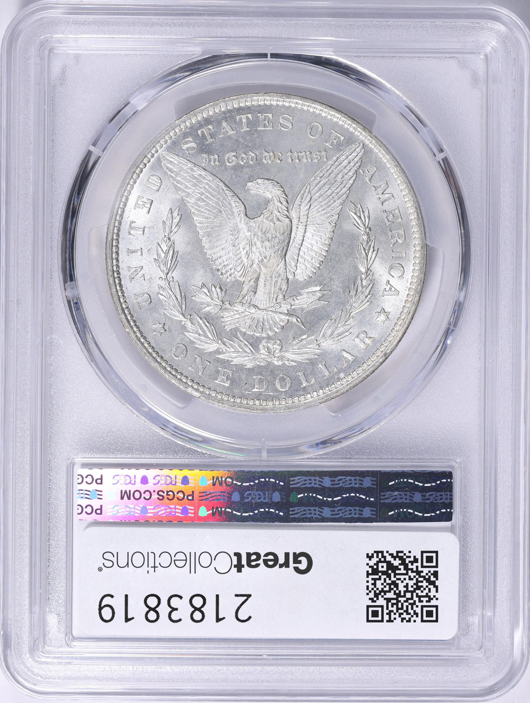 1878 7TF Morgan Silver Dollar Reverse of 1879 PCGS MS-66 (Item