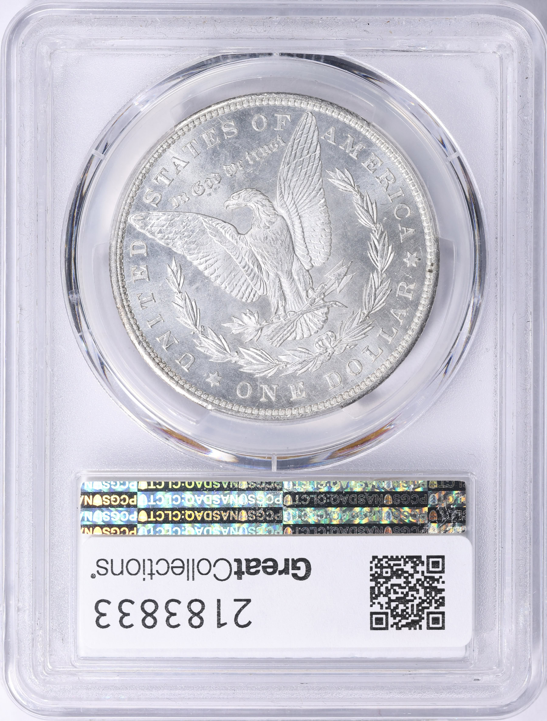 1900 Morgan Silver Dollar PCGS MS-67+ (CAC Green) (Item 2183833