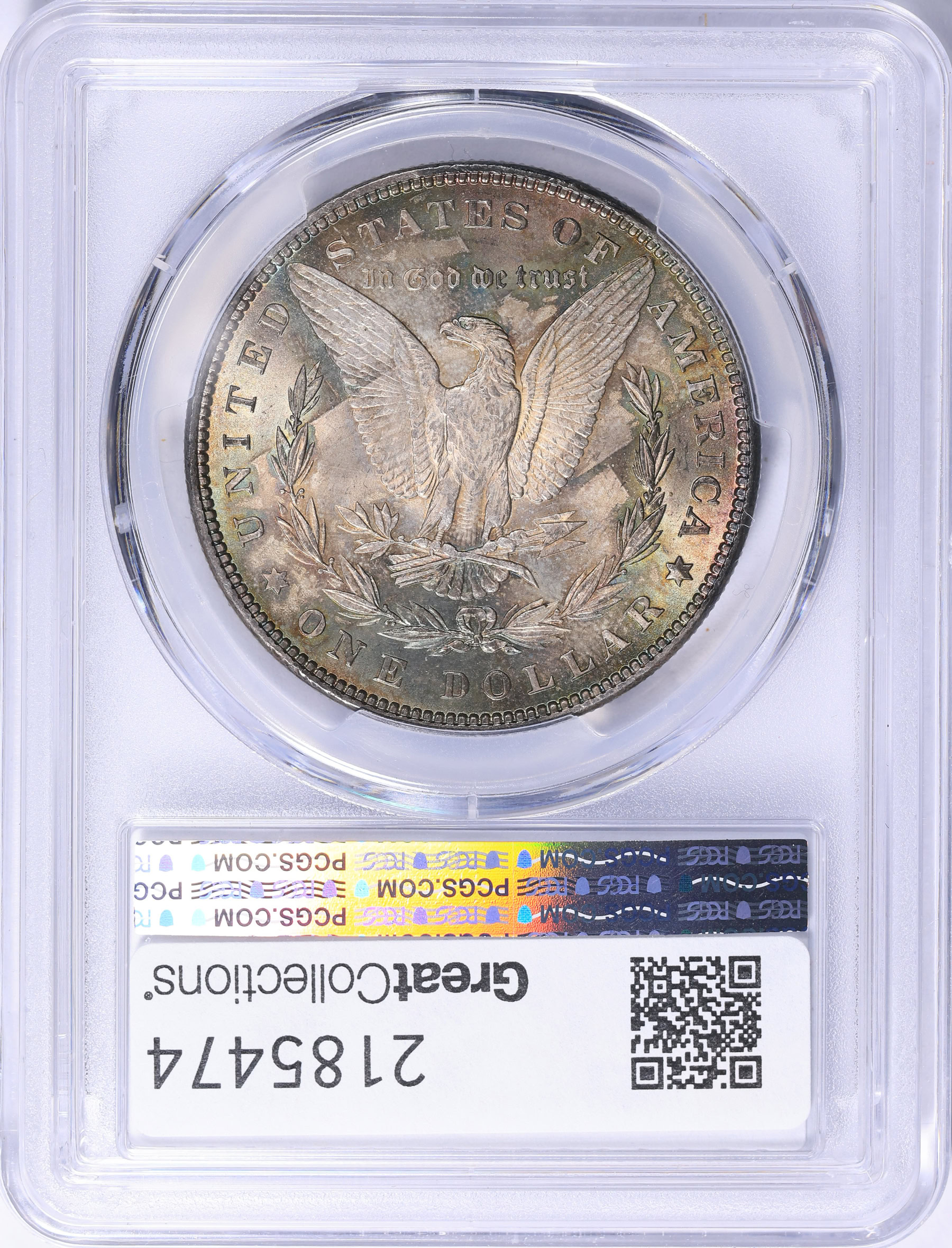 1882 Morgan Silver Dollar PCGS MS-63 (Toned) (Item 2185474