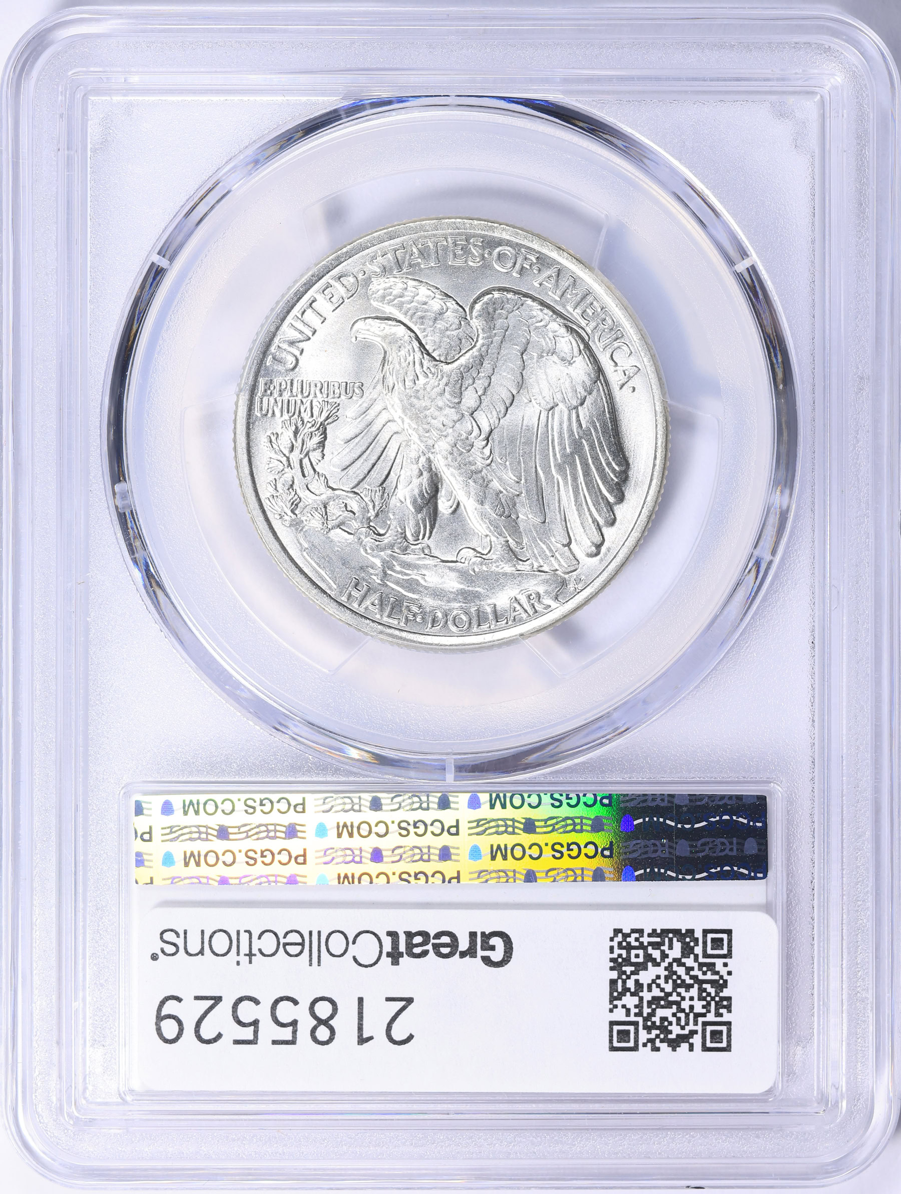 1936 Walking Liberty Half Dollar PCGS MS-67+ (CAC Green) (Grand