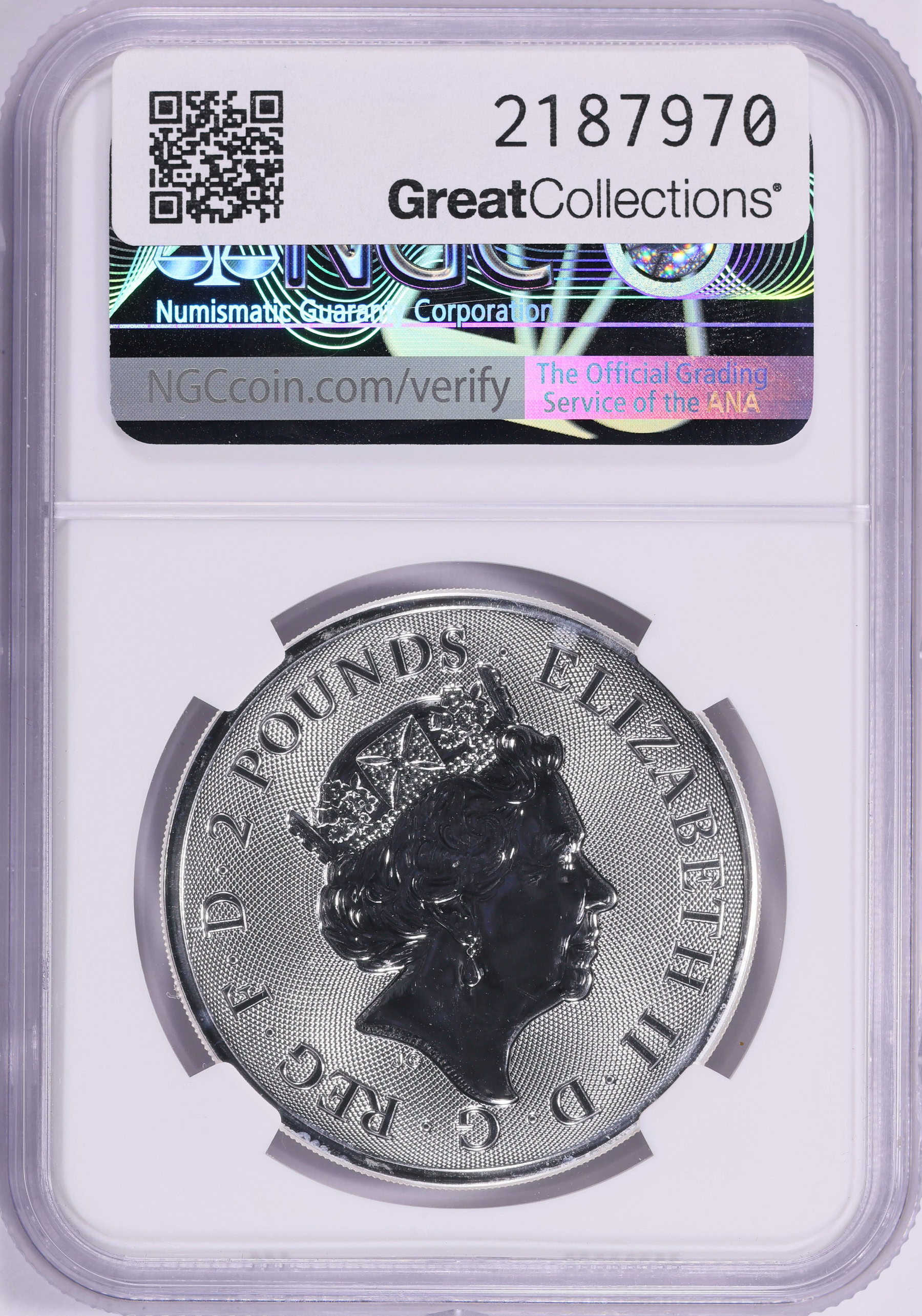 Great Britain 2021 Silver £2 The Valiant St. George First Releases