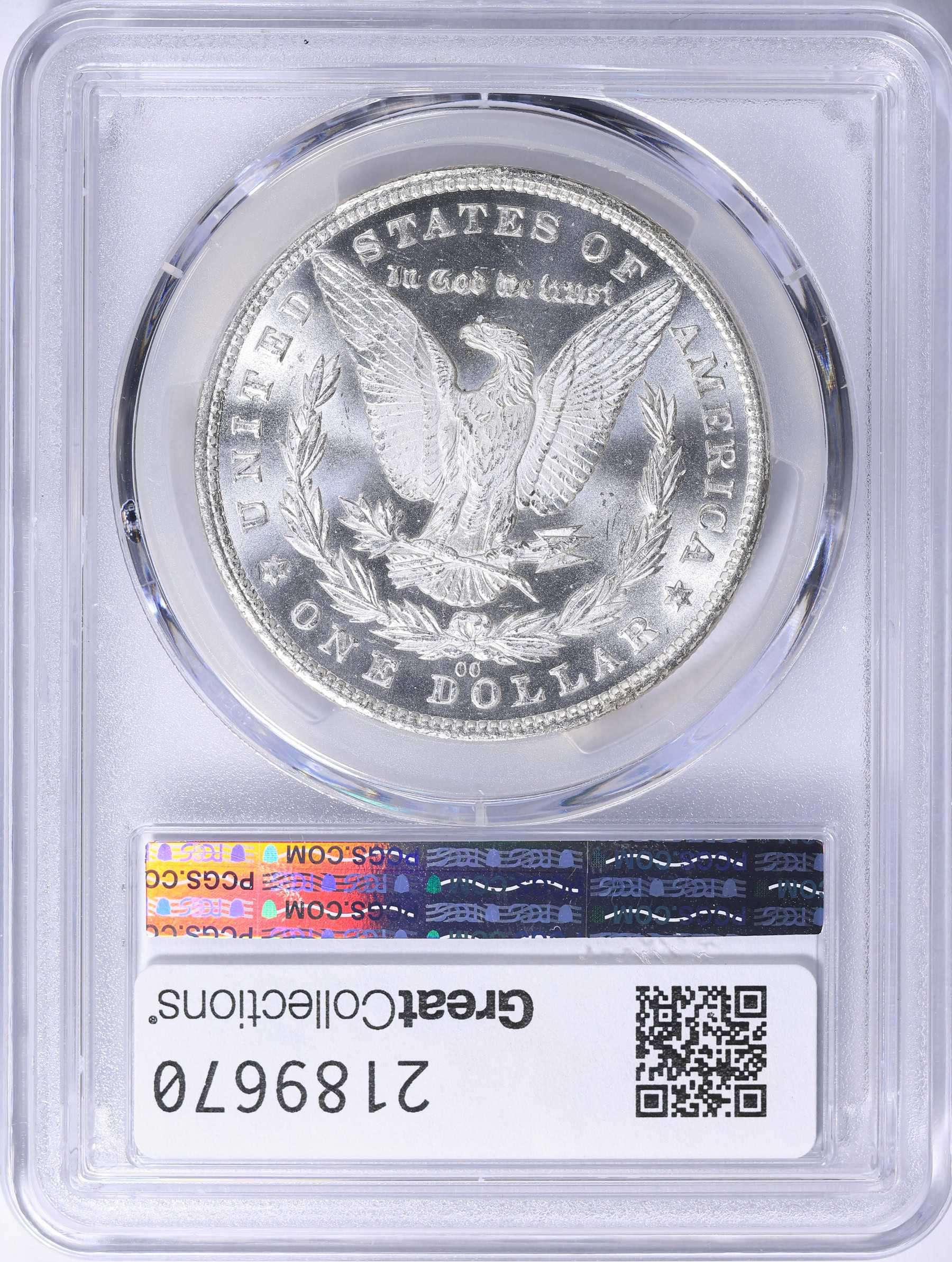 1881-CC Morgan Silver Dollar PCGS MS-67 (CAC Green) (Item 2189670