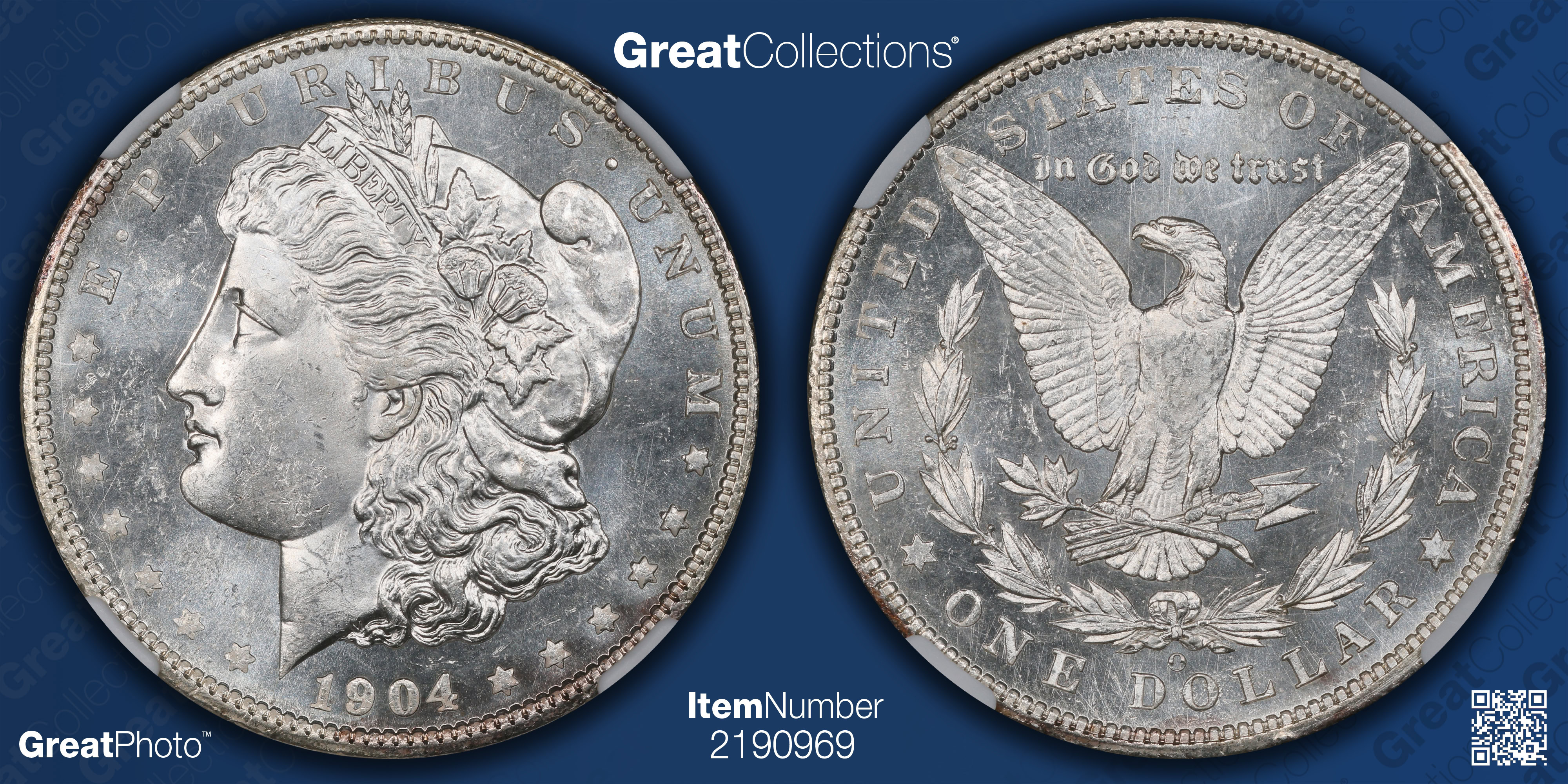 1904-O Morgan Silver Dollar Fishhook VAM-4B *Hit List 40* NGC MS