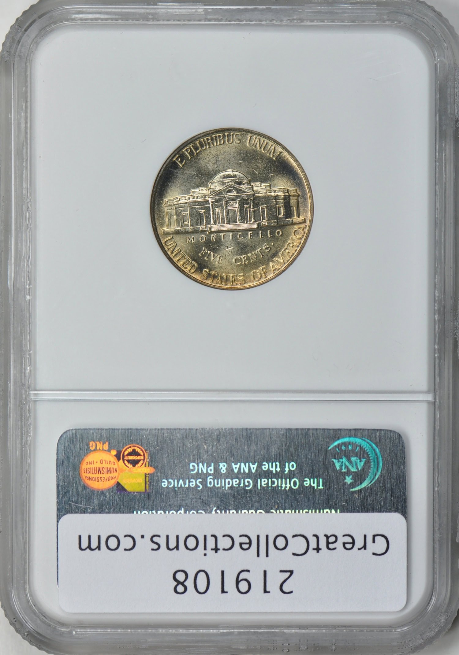 usa様おまとめ 1996-P Jefferson Nickel NGC MS-67 6FS (Item 219108