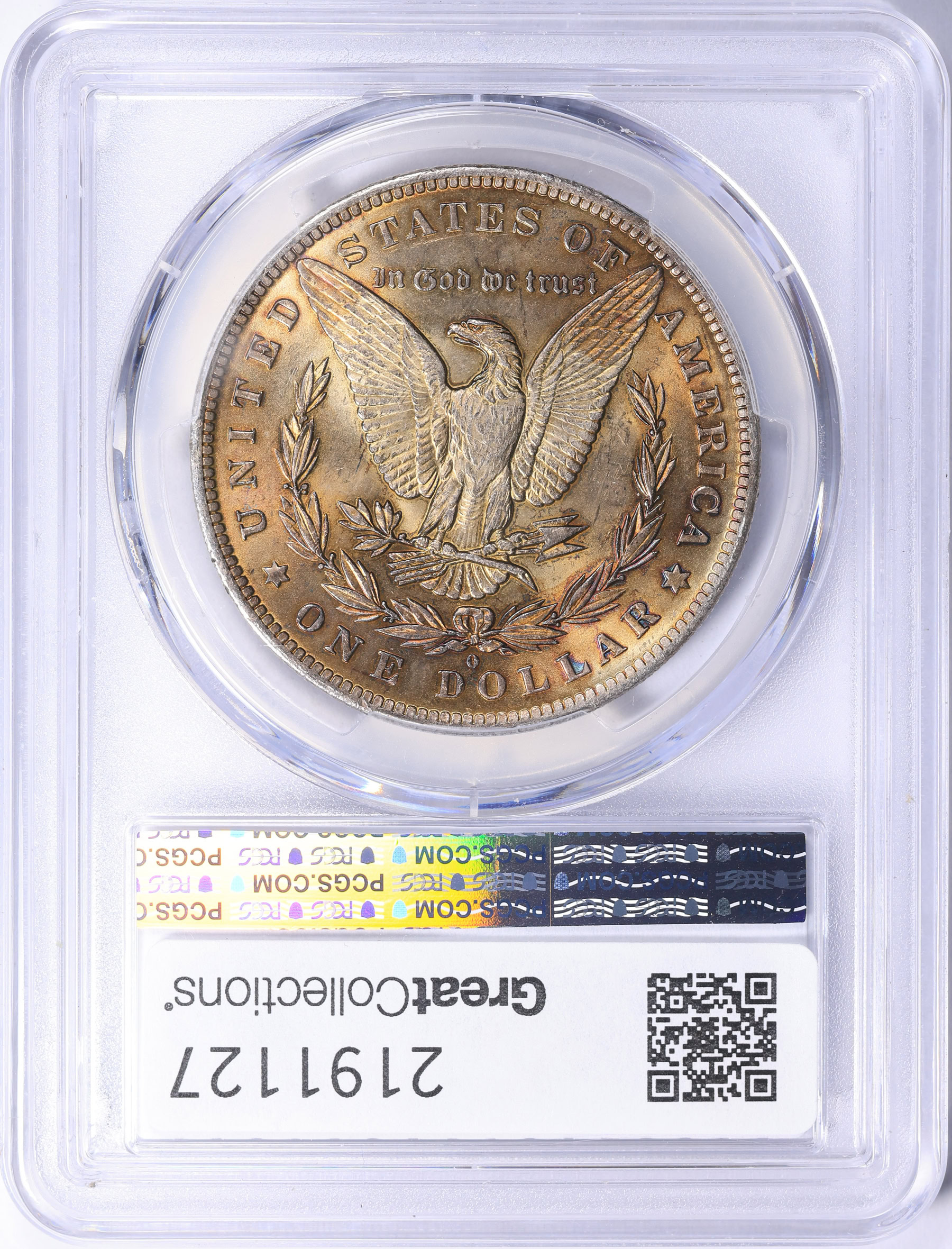 1884-O Morgan Silver Dollar PCGS Genuine Unc Details (Item 2191127