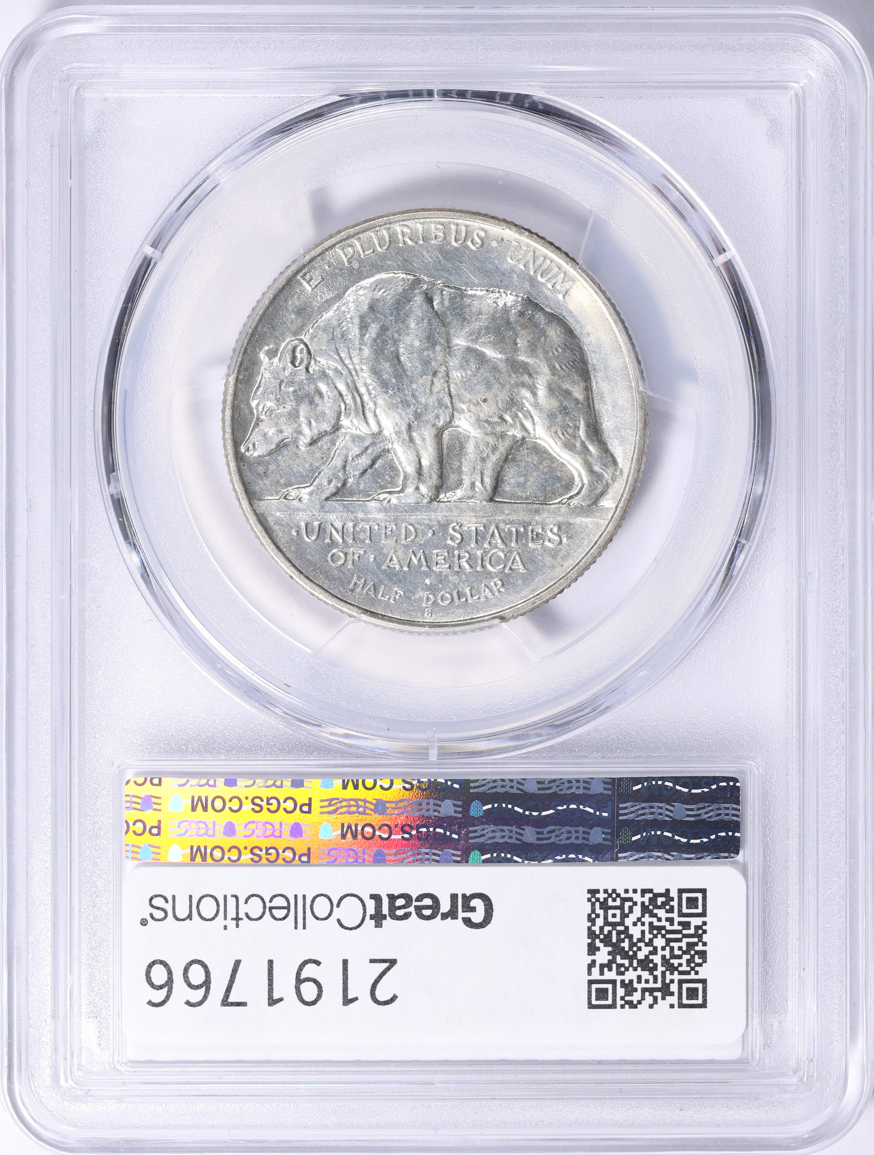 1925-S California Diamond Jubilee Half Dollar PCGS Genuine Unc