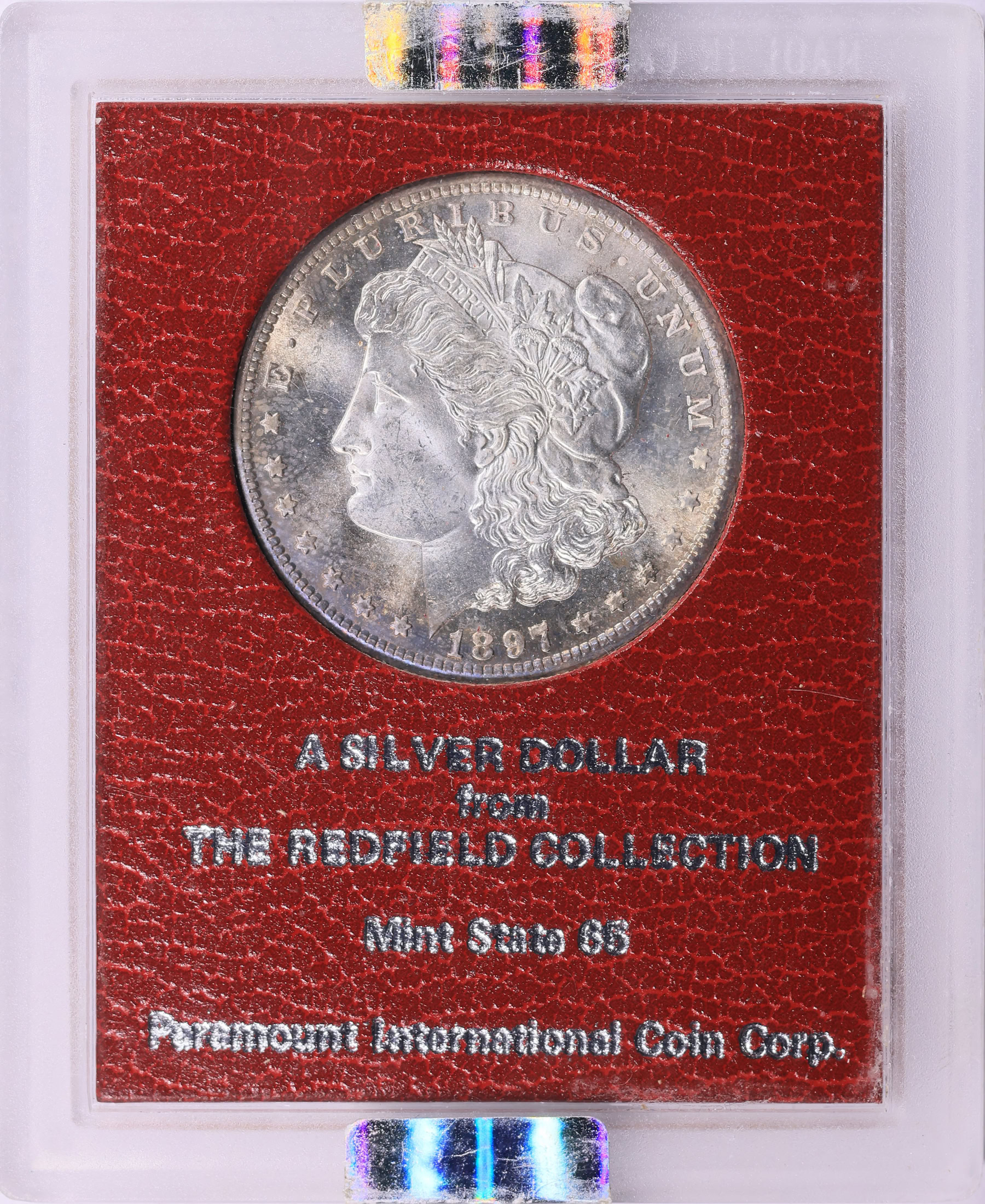 アメリカ 旧貨幣 コレクション　 1897-S Morgan Silver Dollar Redfield Hoard NGC MS-64 (Paramount