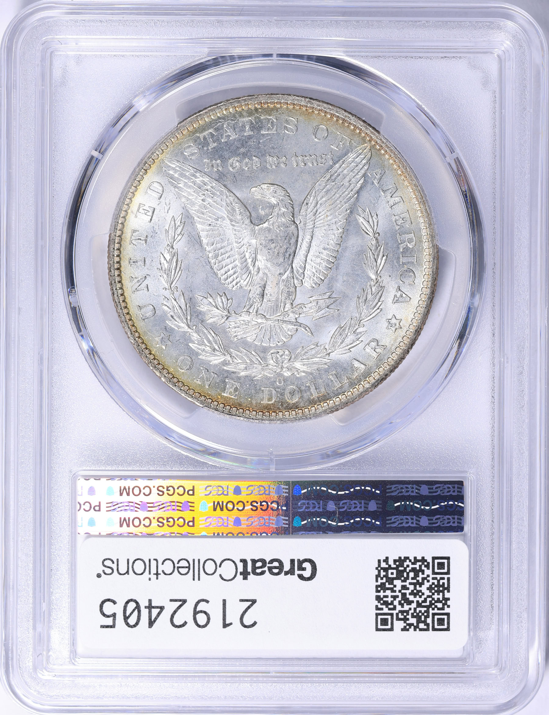 1904-O Morgan Silver Dollar PCGS MS-64 (Toned) (Item 2192405