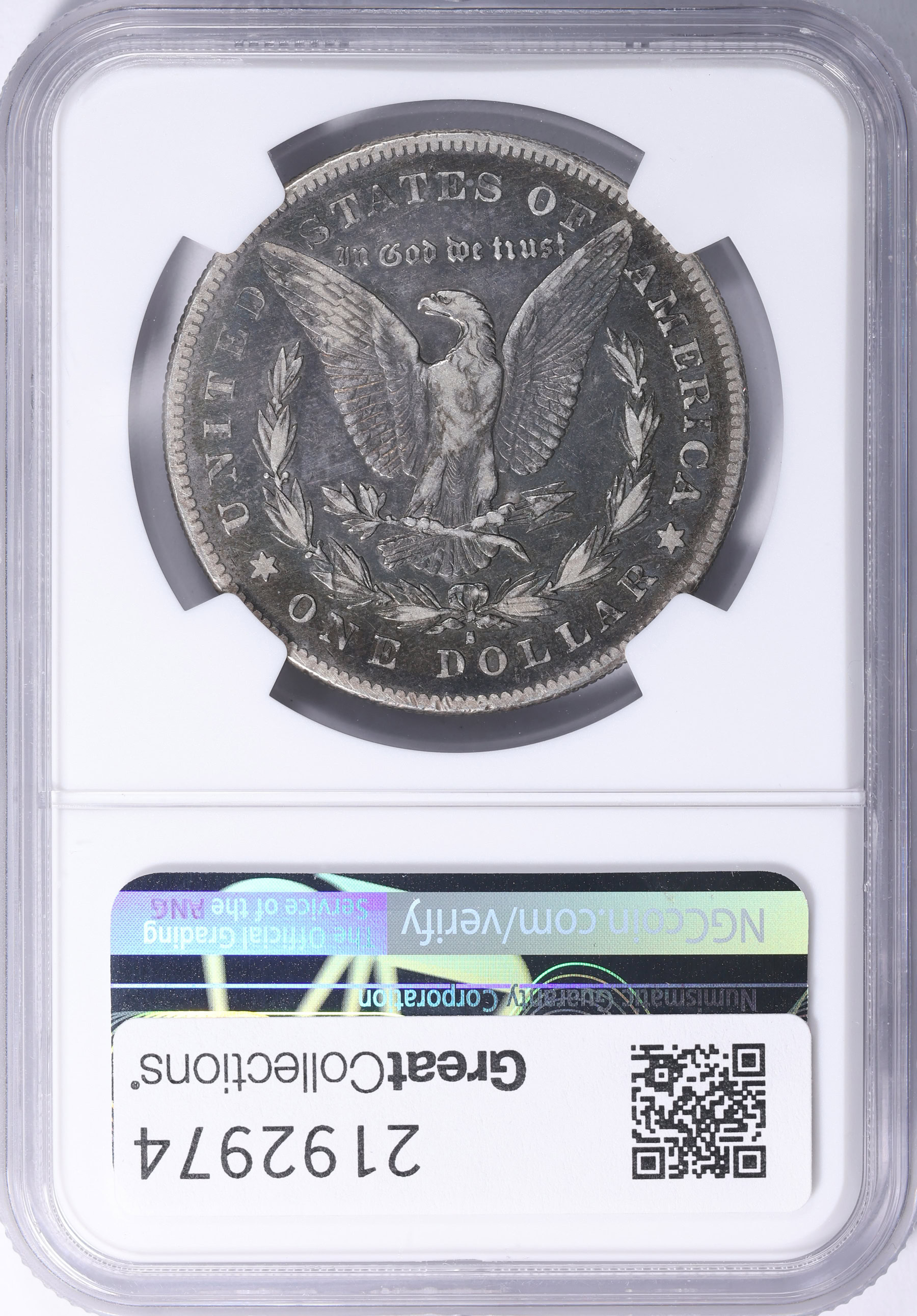 1879-S Morgan Silver Dollar Reverse of 1878 VAM-77 *Top 100* NGC