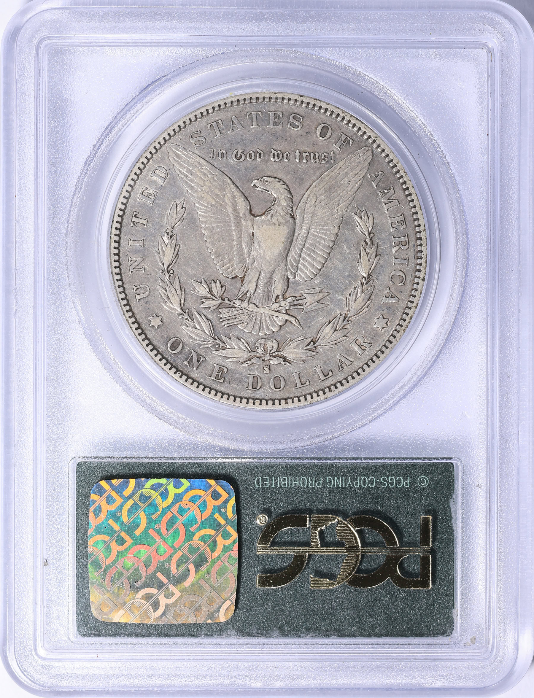 1893-S Morgan Silver Dollar PCGS XF-40 OGH (Item 2194502