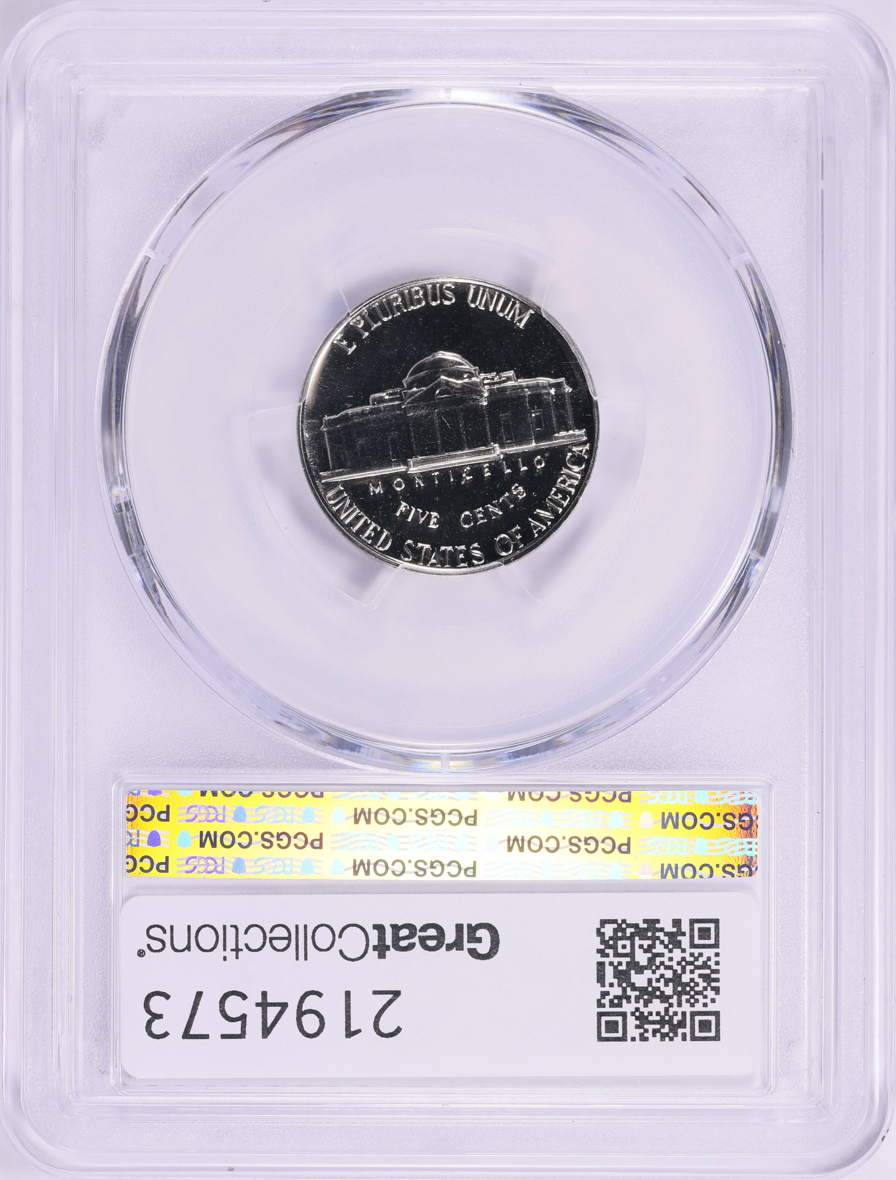 1964 Jefferson Nickel PCGS Proof-69 (Item 2194573