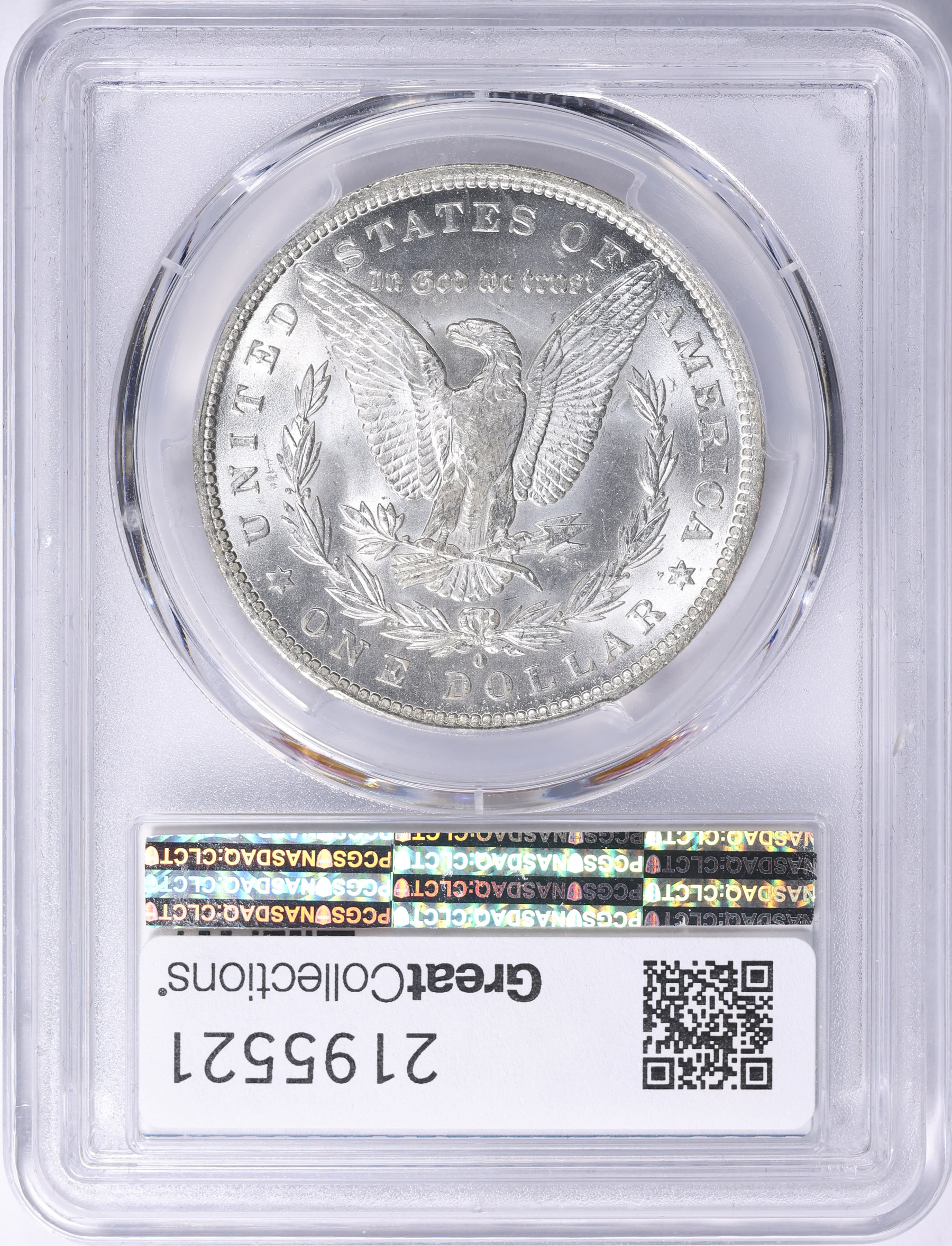1884-O Morgan Silver Dollar PCGS MS-66 (Item 2195521