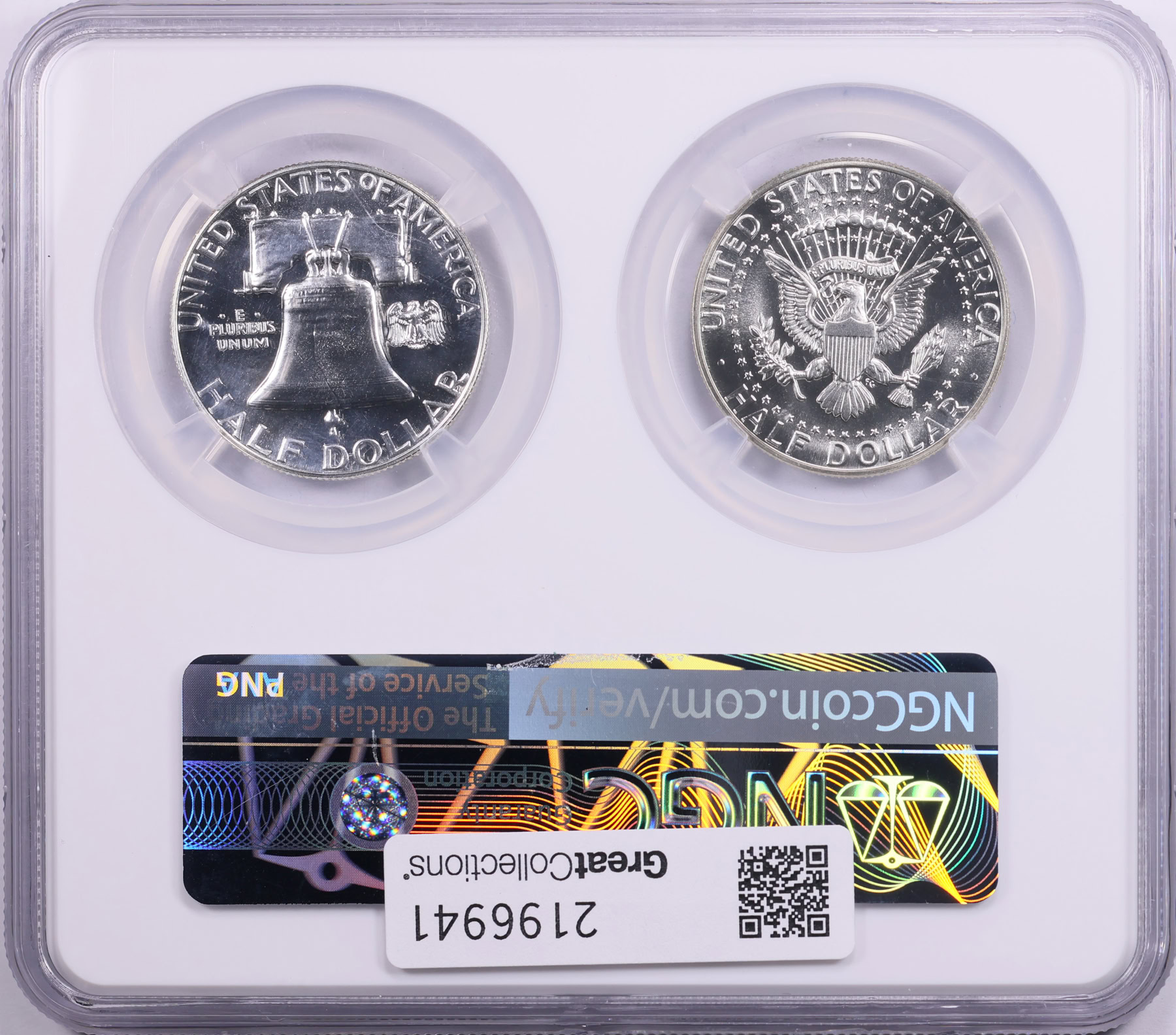 1963 Franklin Half Dollar and 1964 Kennedy Half Dollar - The End
