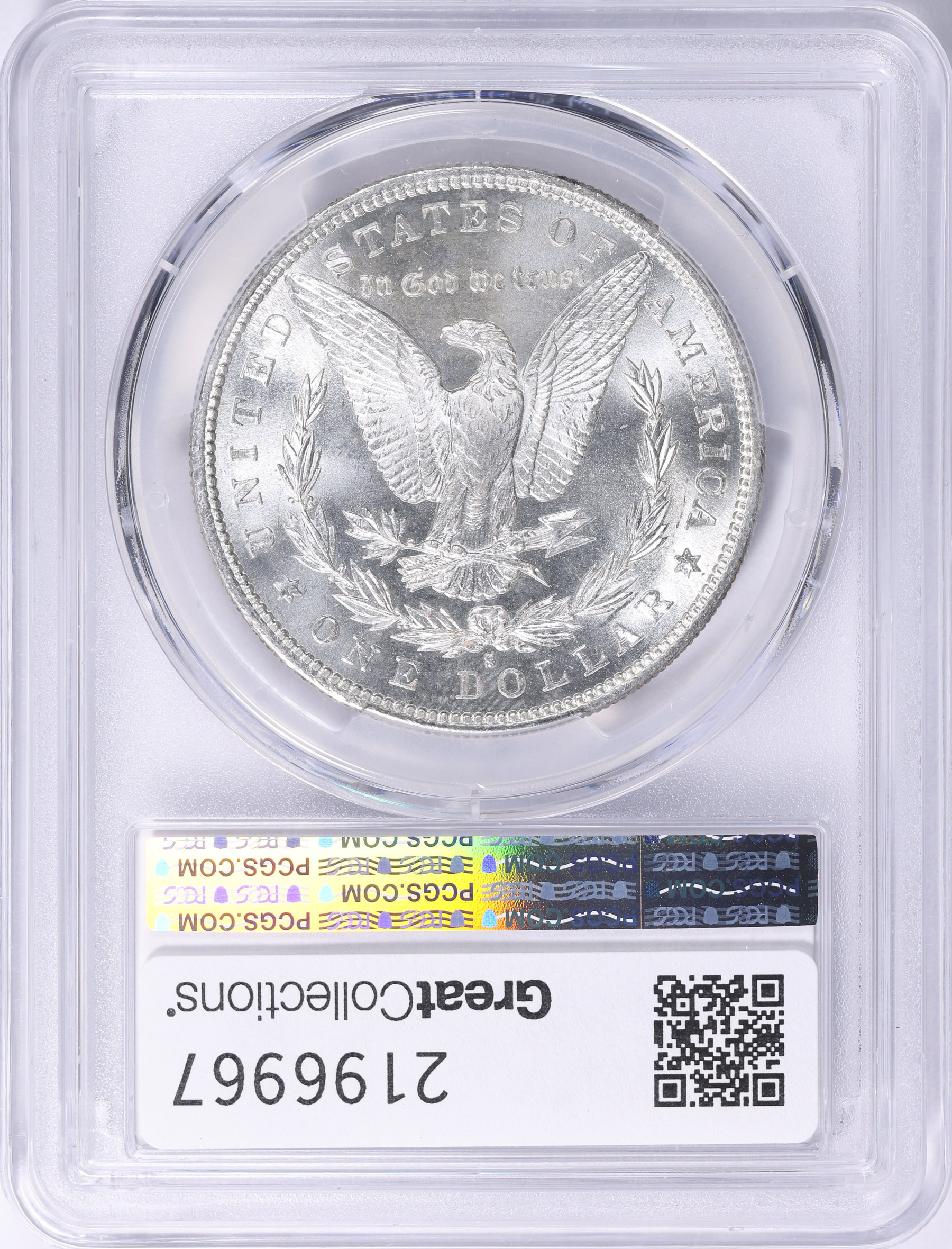 1882-S Morgan Silver Dollar PCGS MS-67 (Item 2196967