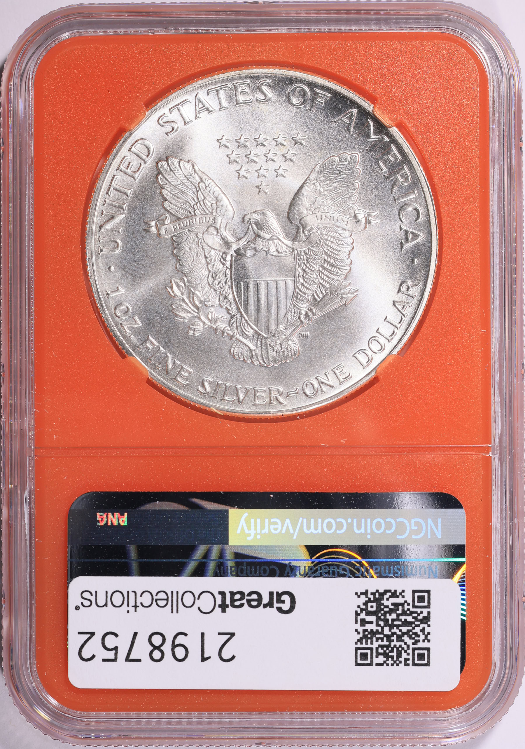 1948 ベルギー 100フラン 銀貨 NGC MS64 TOPPOP 最高鑑定 1986-(S) $1 Silver Eagle Struck at San Francisco NGC MS-69 (Orange