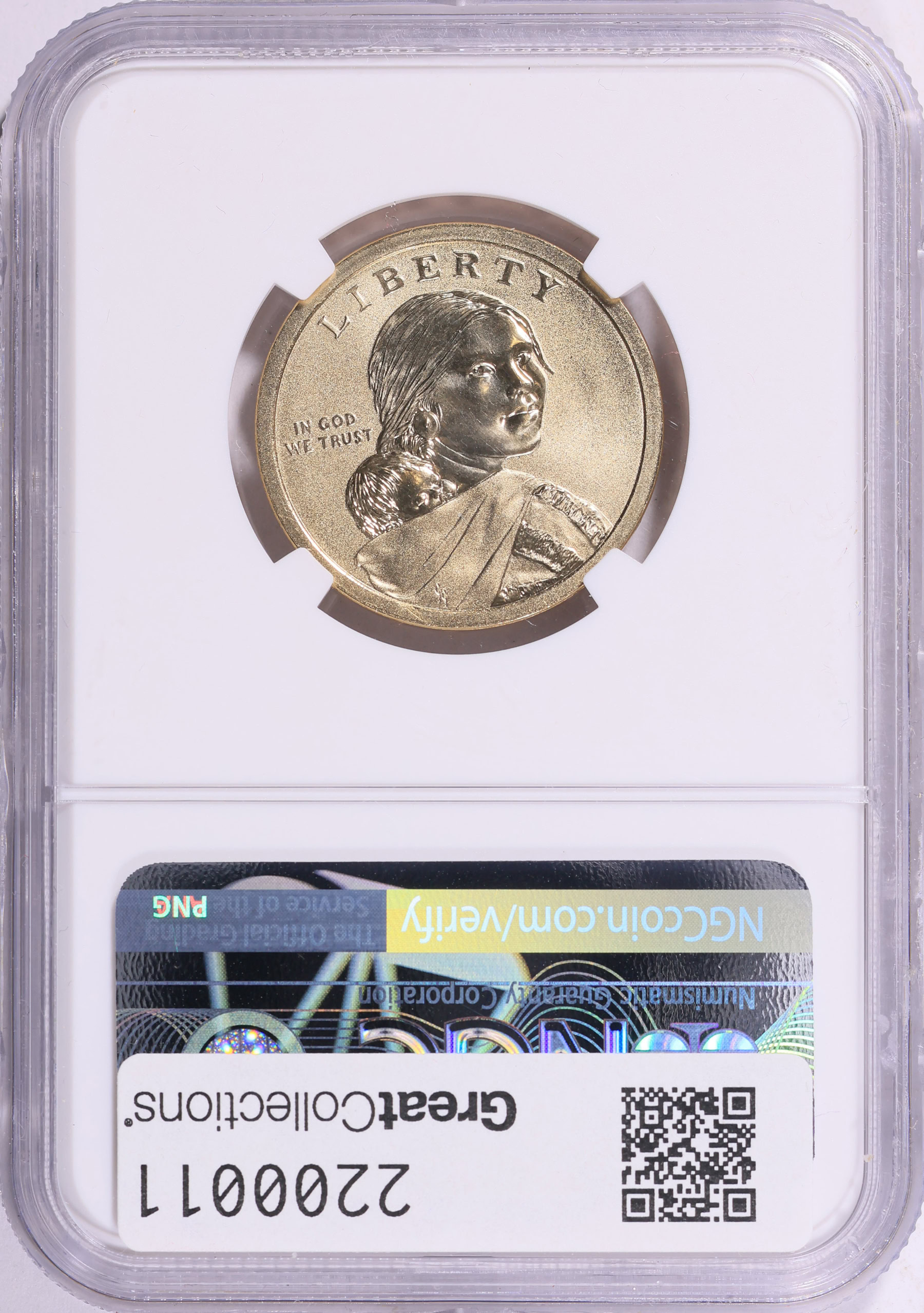 2019-P Sacagawea Dollar Native American Mary Ross Enhanced Finish