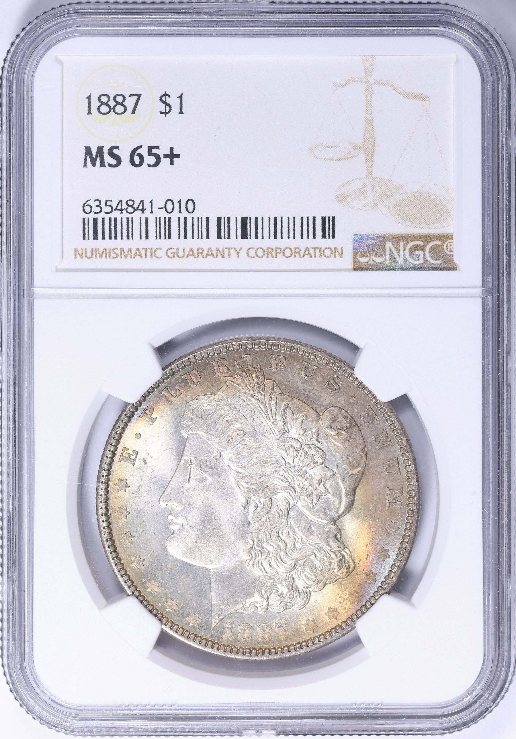 Pièce De Monnaie Britannique 1887 – Couronne Galloise En Laiton Plaqué Argent 925