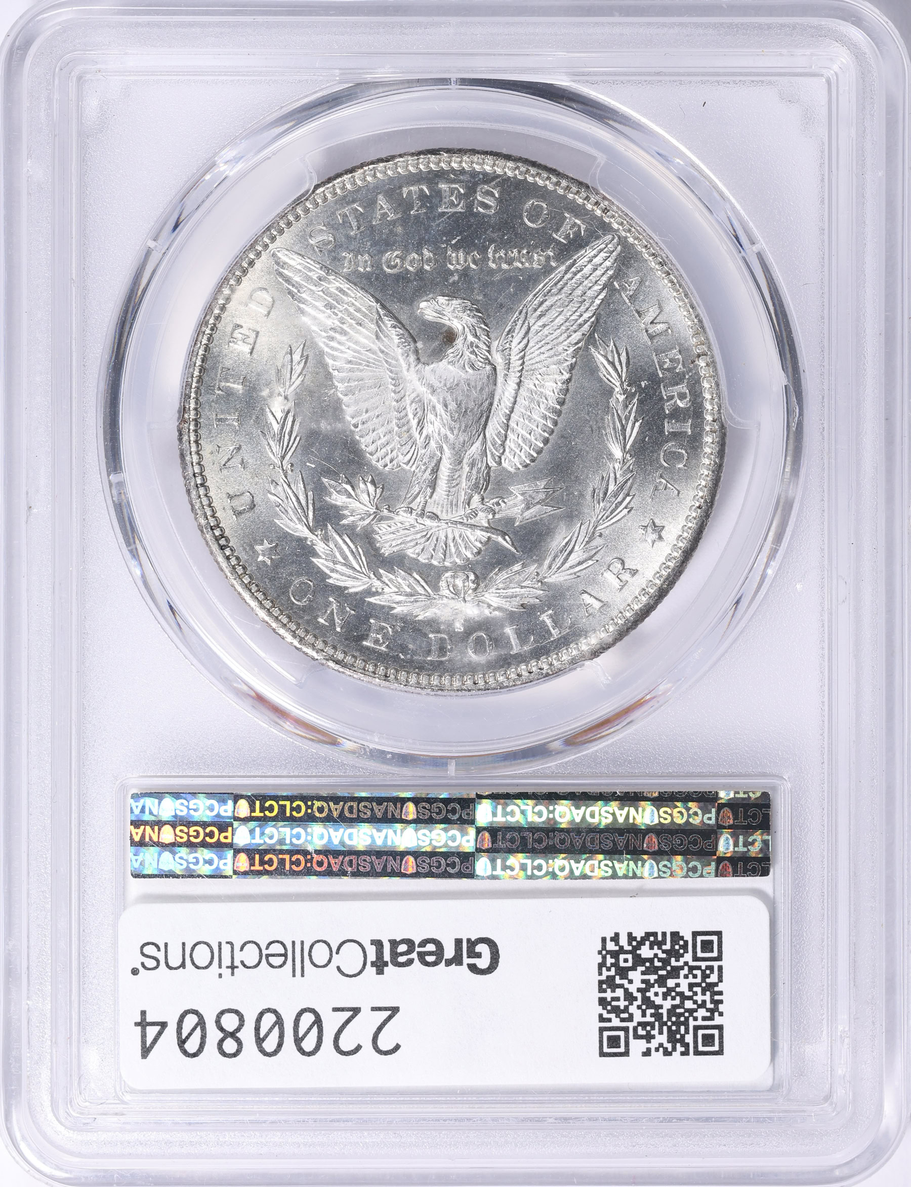 1895-S Morgan Silver Dollar PCGS MS-64 (Item 2200804