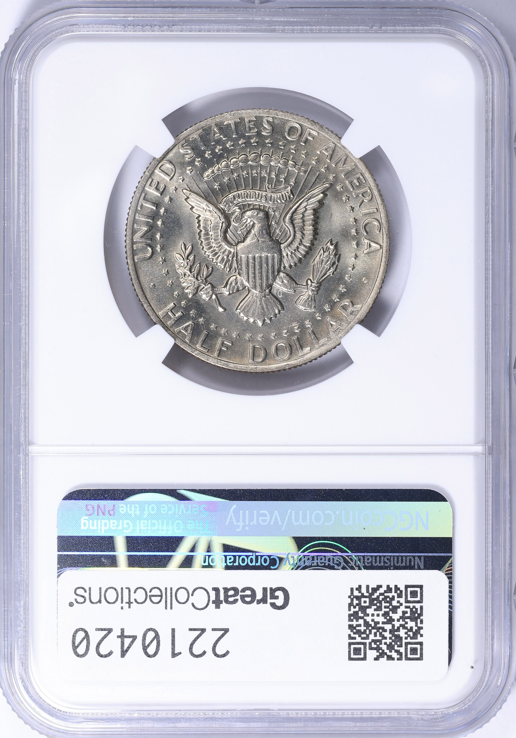 1978 Kennedy Half Dollar NGC MS-66 (Item 2210420