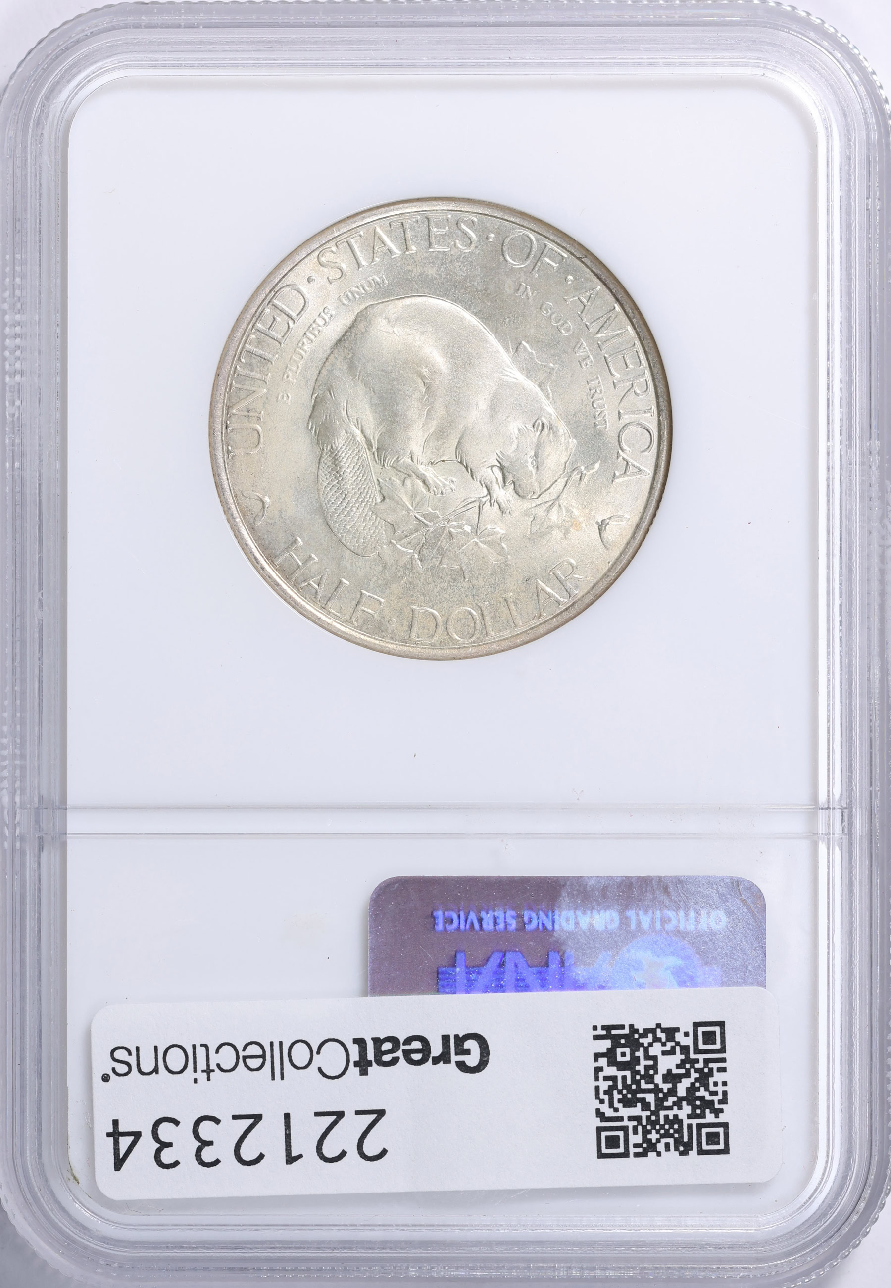1936 Albany, New York, Charter Anniversary Half Dollar NGC MS-65