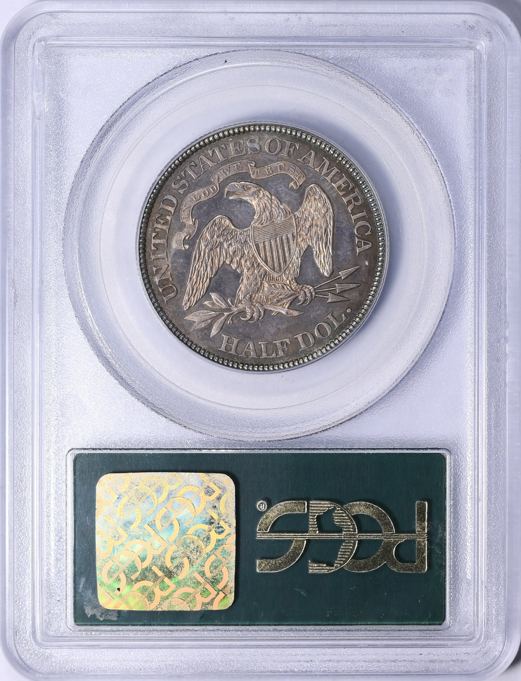 クレア 1 1873 Seated Liberty Half Dollar Arrows PCGS Proof-64 (CAC Green