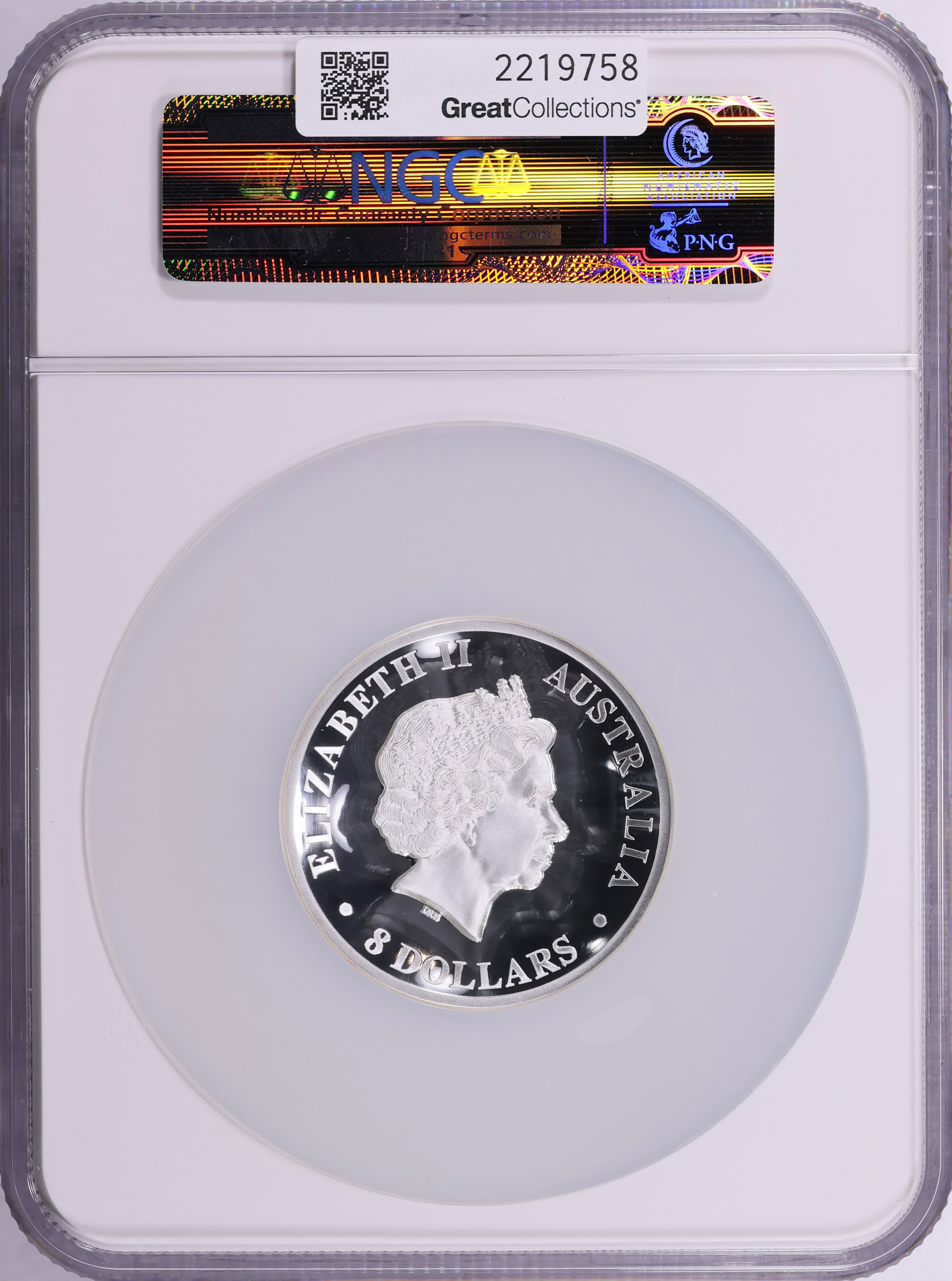 Australia 2014-P Silver $8 Koala High Relief NGC Proof-70 UC (ASW