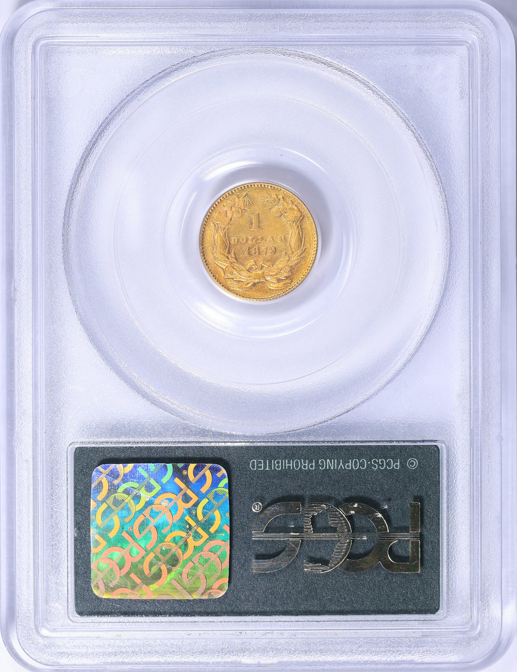 1879 Indian Princess Gold Dollar PCGS AU-55 OGH (Item 2229158