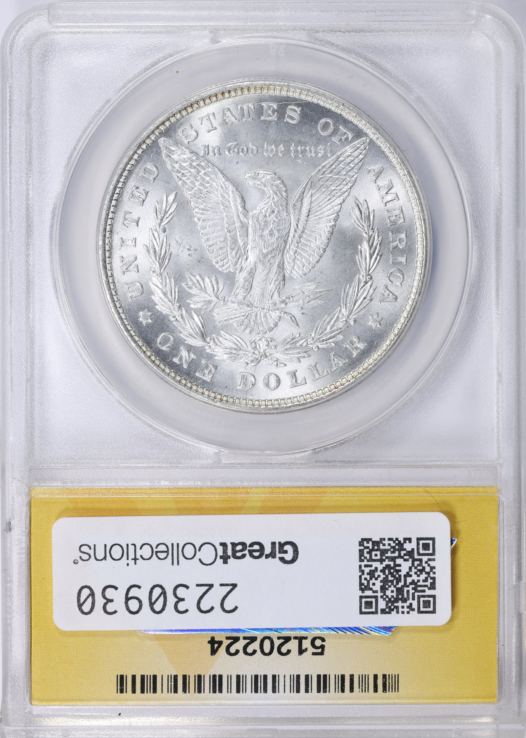 1878 8TF Morgan Silver Dollar Super CD VAM-2A ANACS MS-62 | ANACS