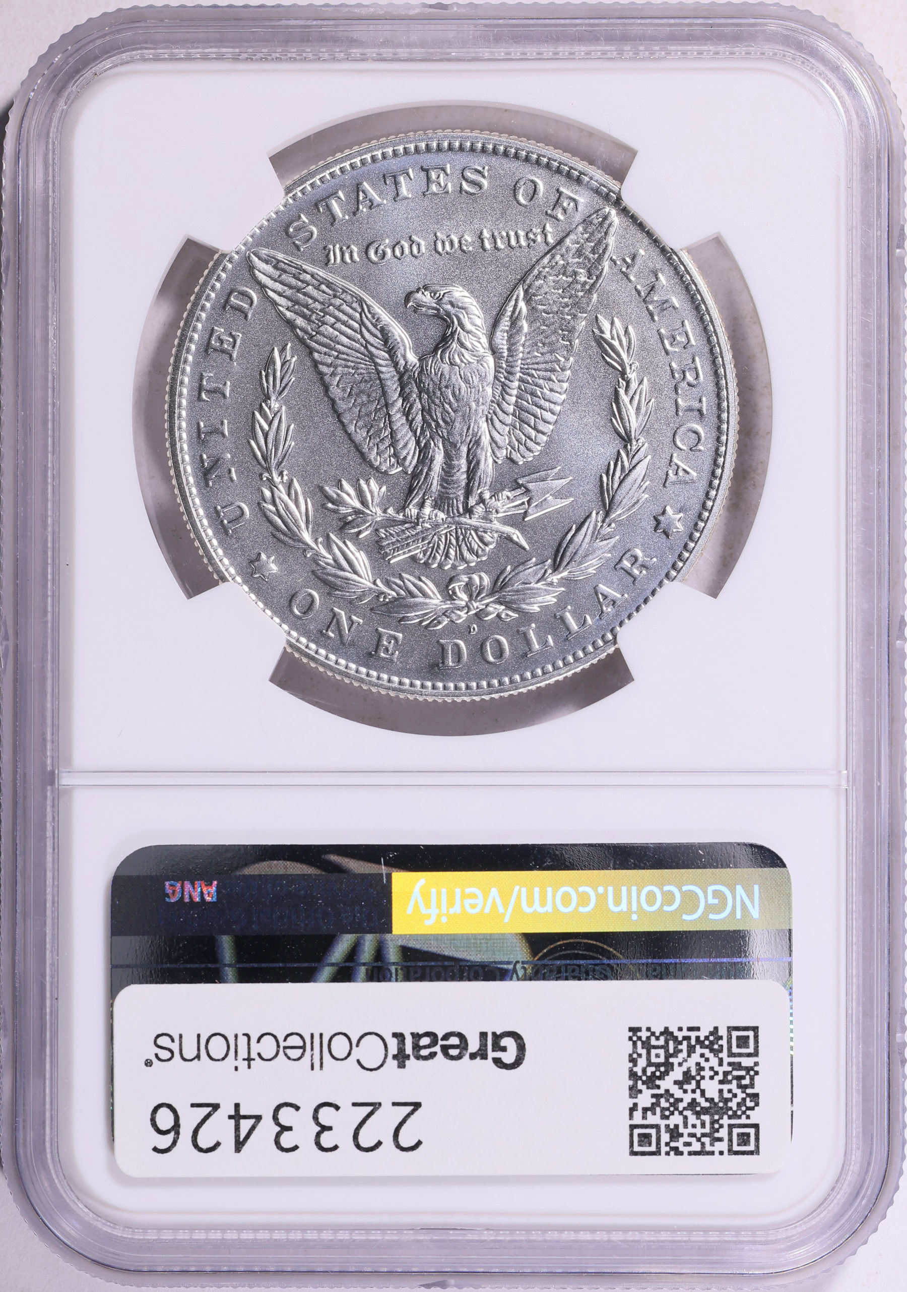 2021-D Morgan Silver Dollar 100th Anniversary First Day of Issue