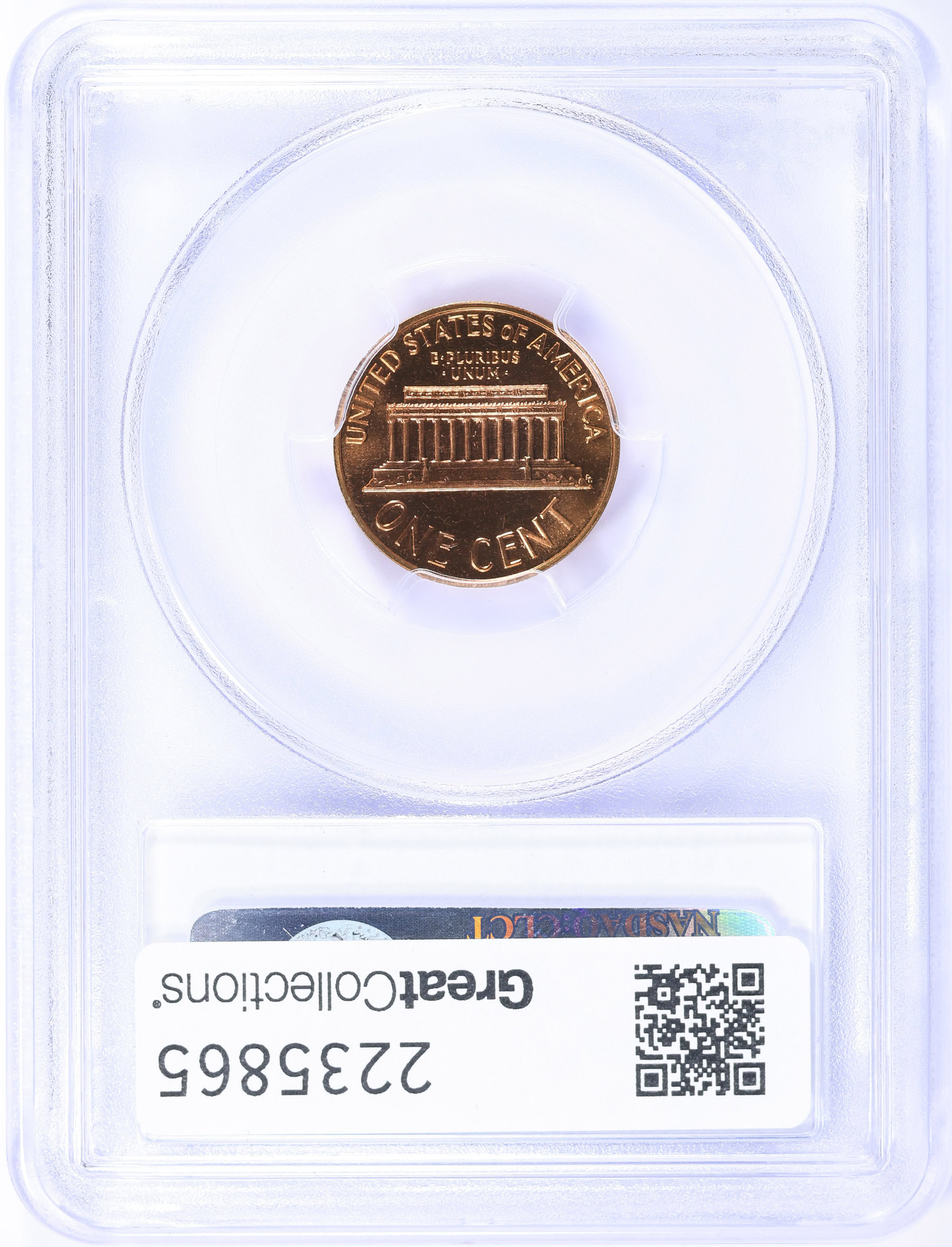 1963 Lincoln Cent PCGS Proof-67 RD (Item 2235865