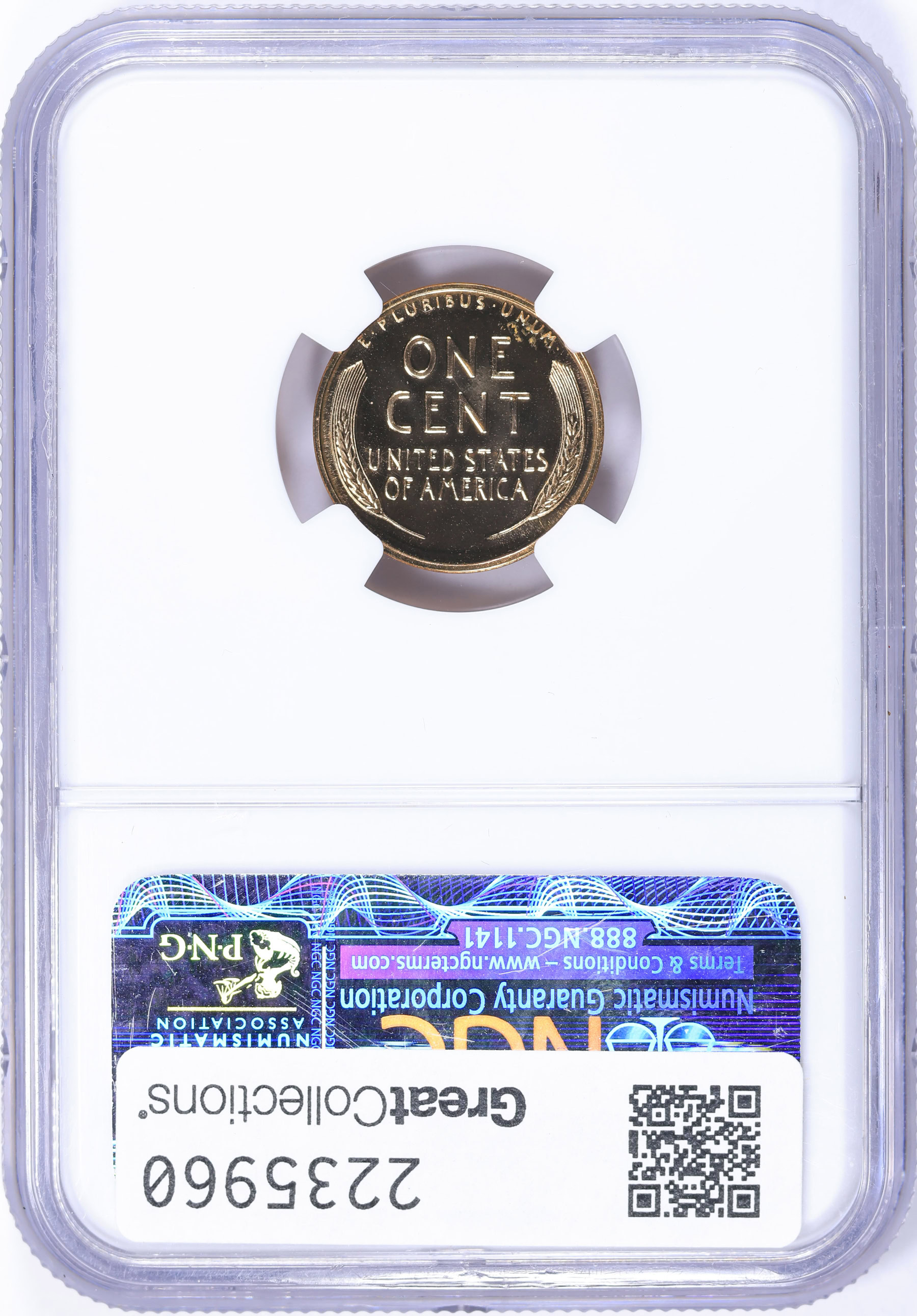 1954 Lincoln Cent NGC Proof-67 RD (Item 2235960
