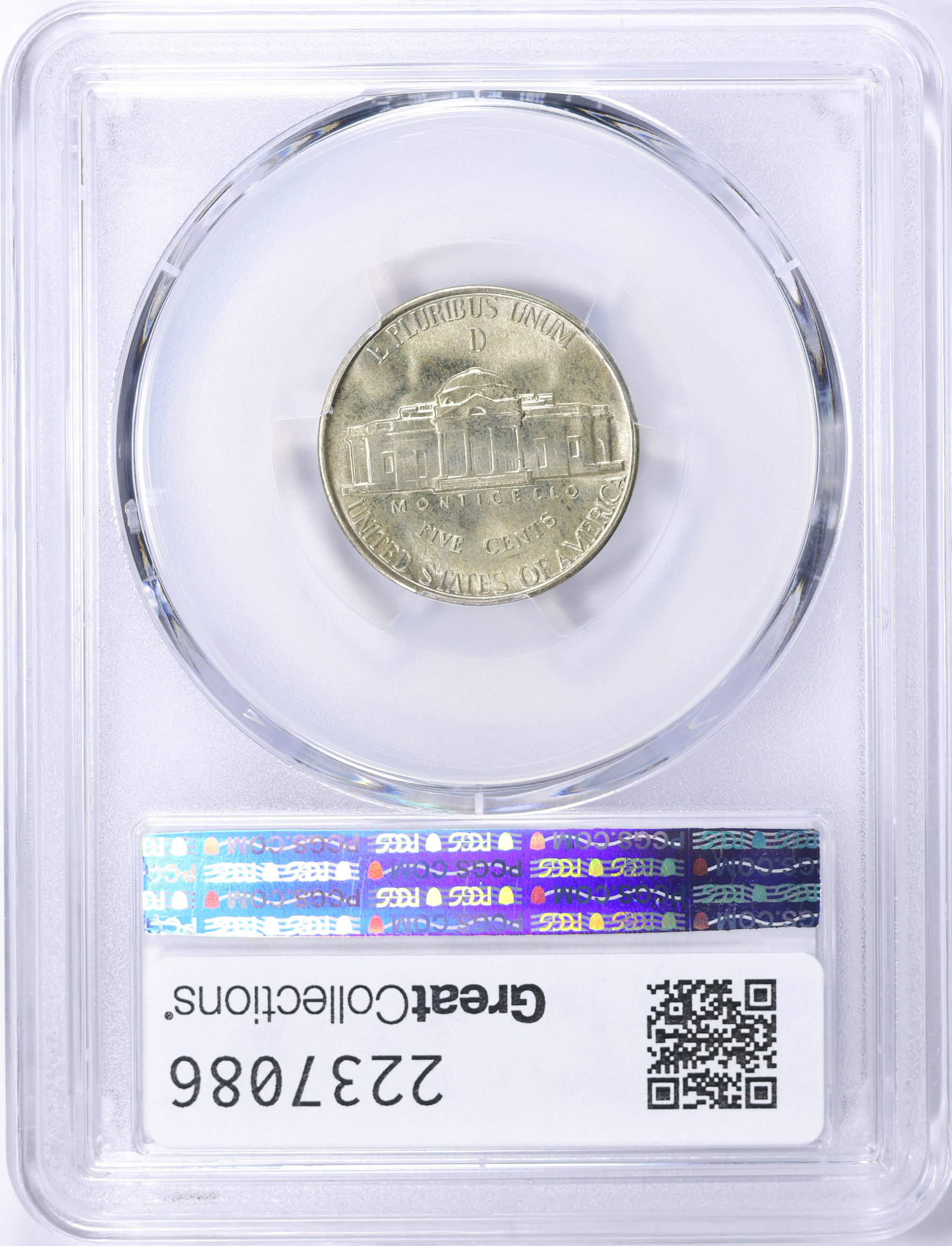1943-D Jefferson Nickel PCGS MS-66 FS (Item 2237086