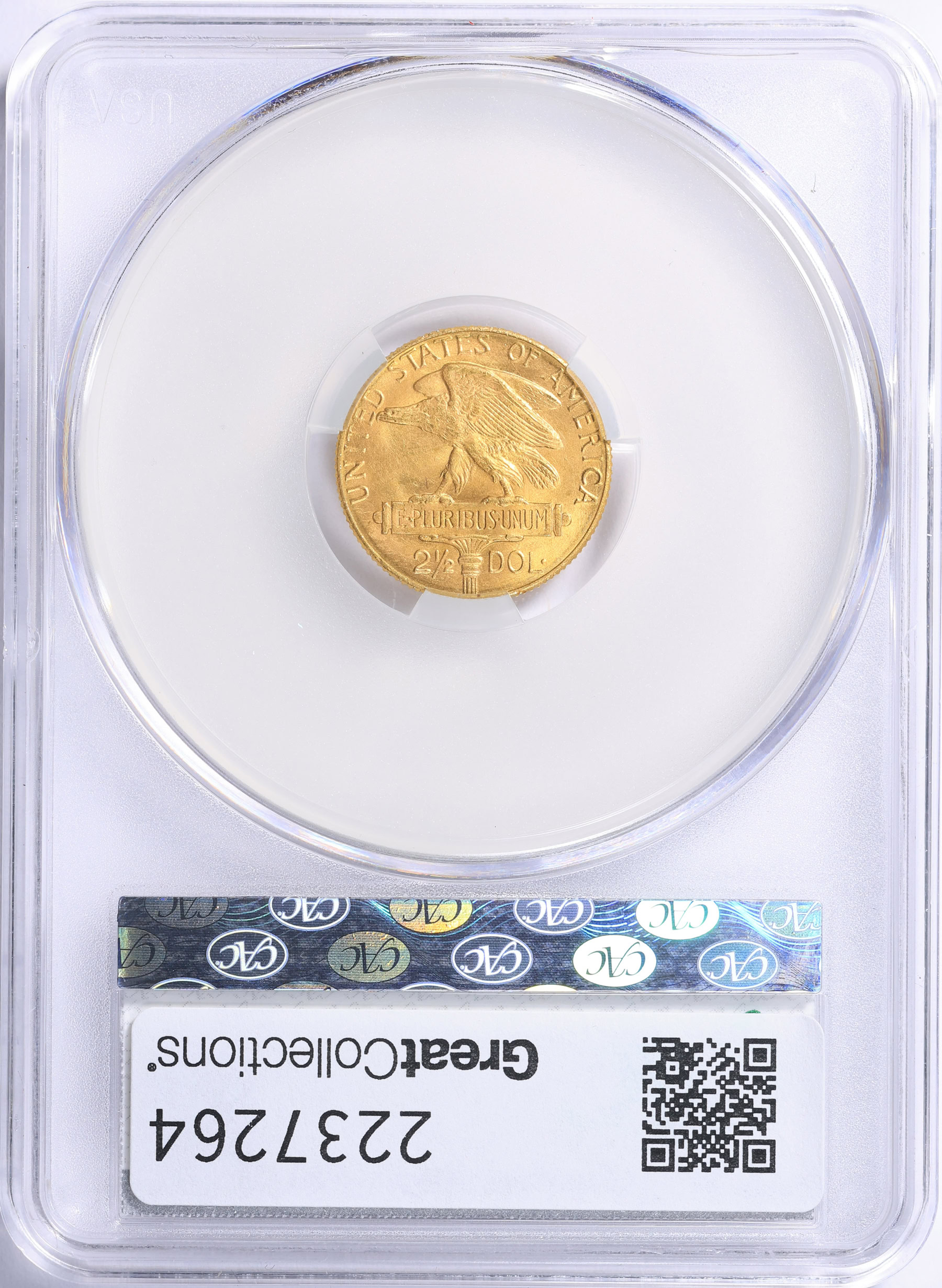 1915-S Panama-Pacific Exposition Quarter Eagle CACG MS-65 (Item
