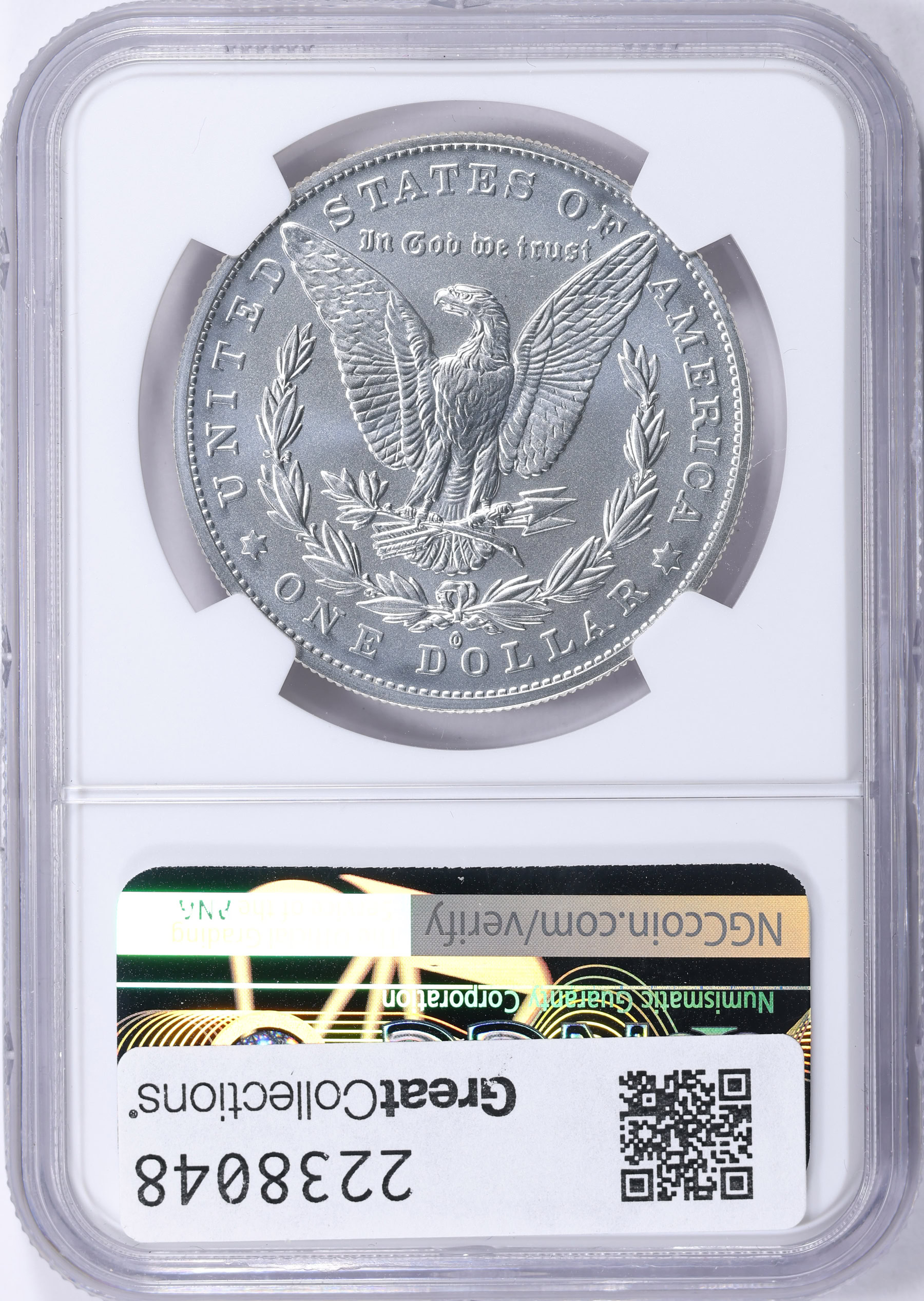 2021-O Privy Morgan Silver Dollar 100th Anniversary First Day of