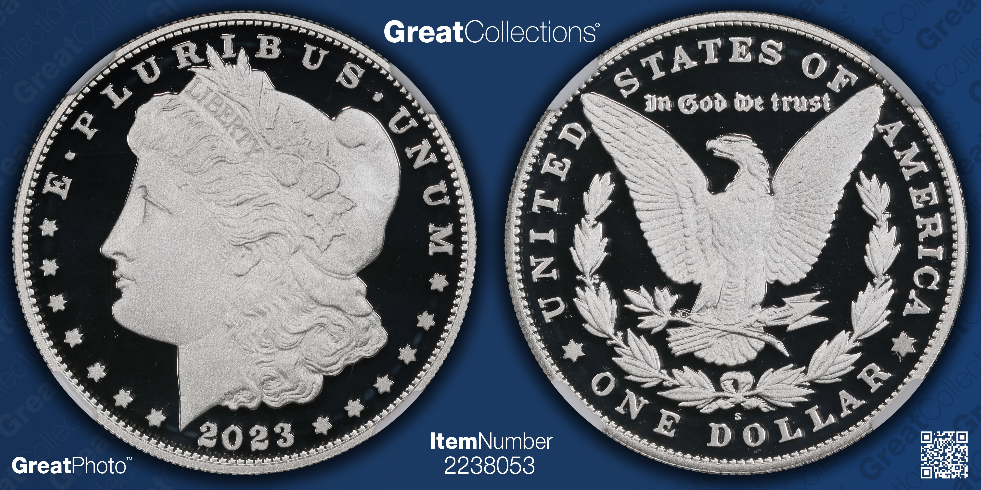 2023-S Morgan Silver Dollar First Day of Issue NGC Proof-70 UC