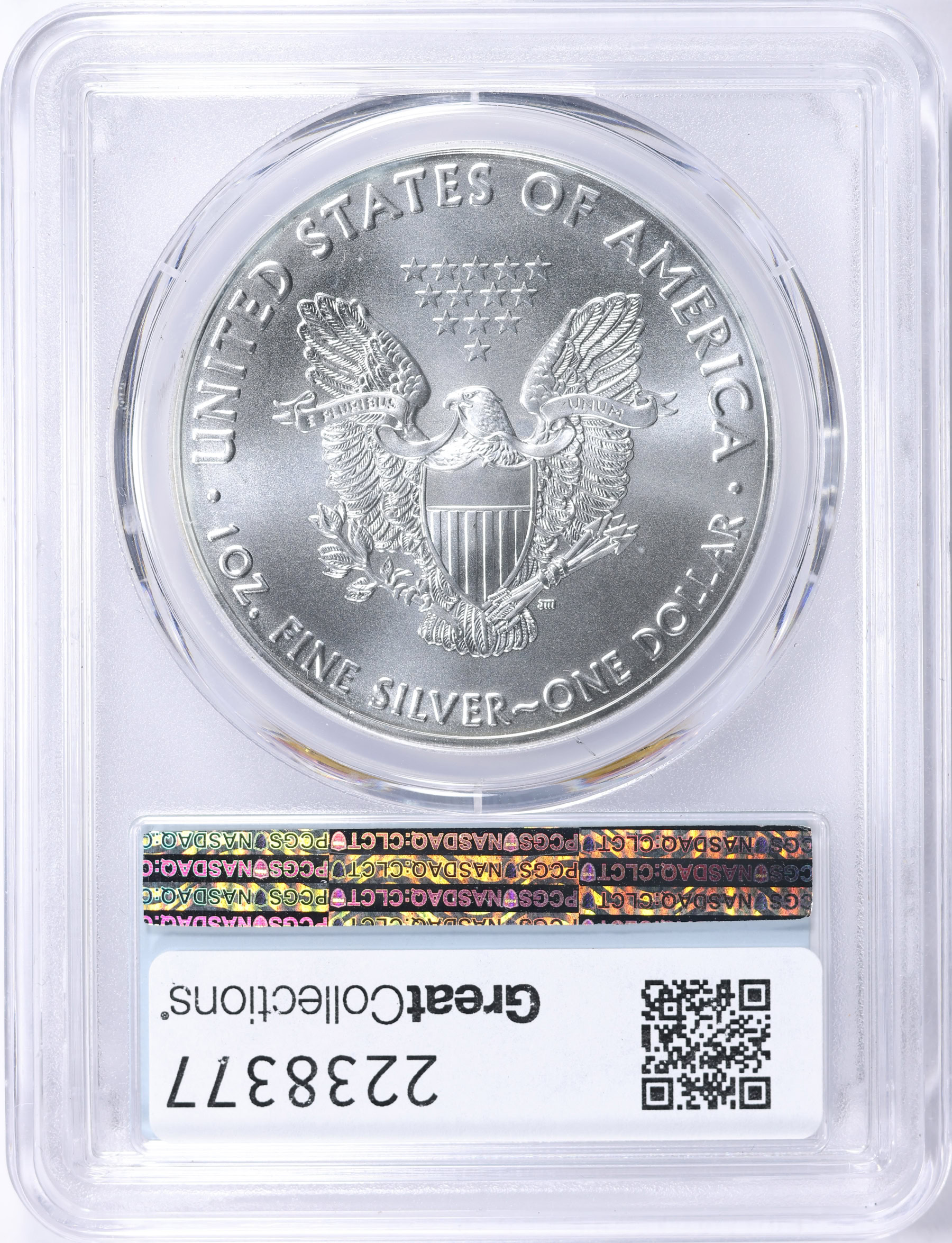 2020 $1 Silver Eagle First Strike PCGS MS-69 (Item 2238377