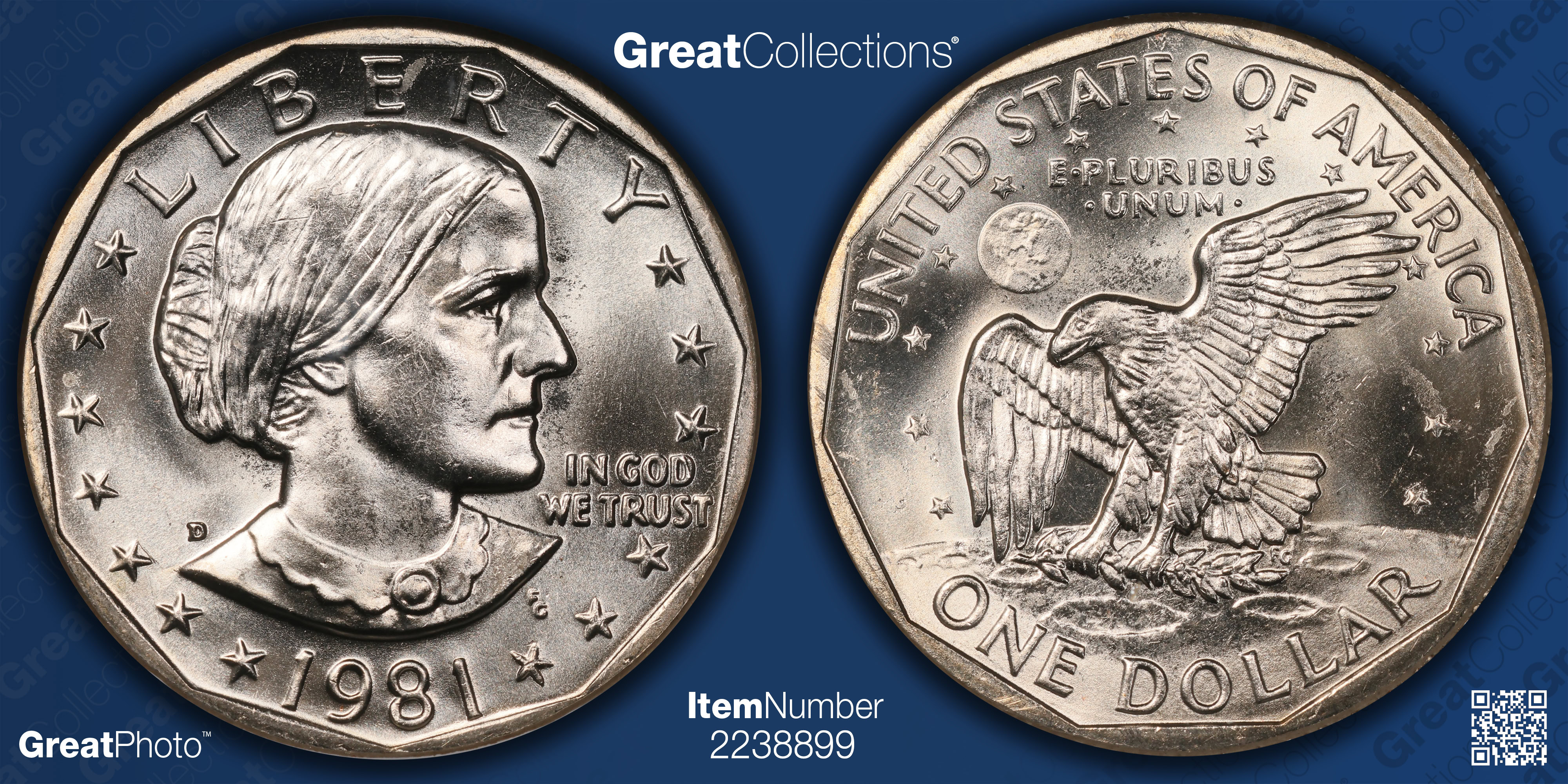 1981-D Susan B. Anthony Dollar NGC MS-67 (Item 2238899