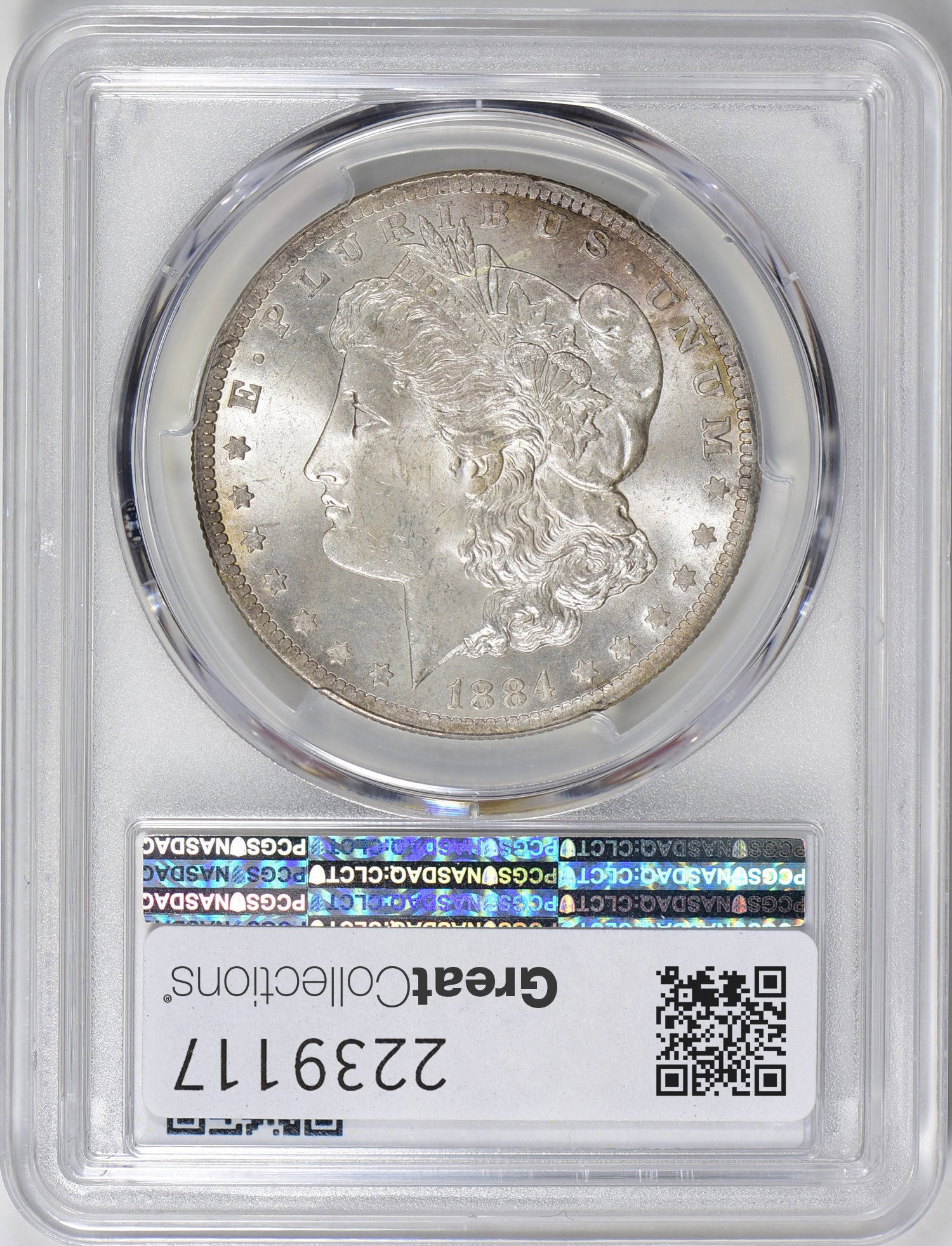 1884-O Morgan Silver Dollar PCGS MS-64 (Toned) (Item 2239117