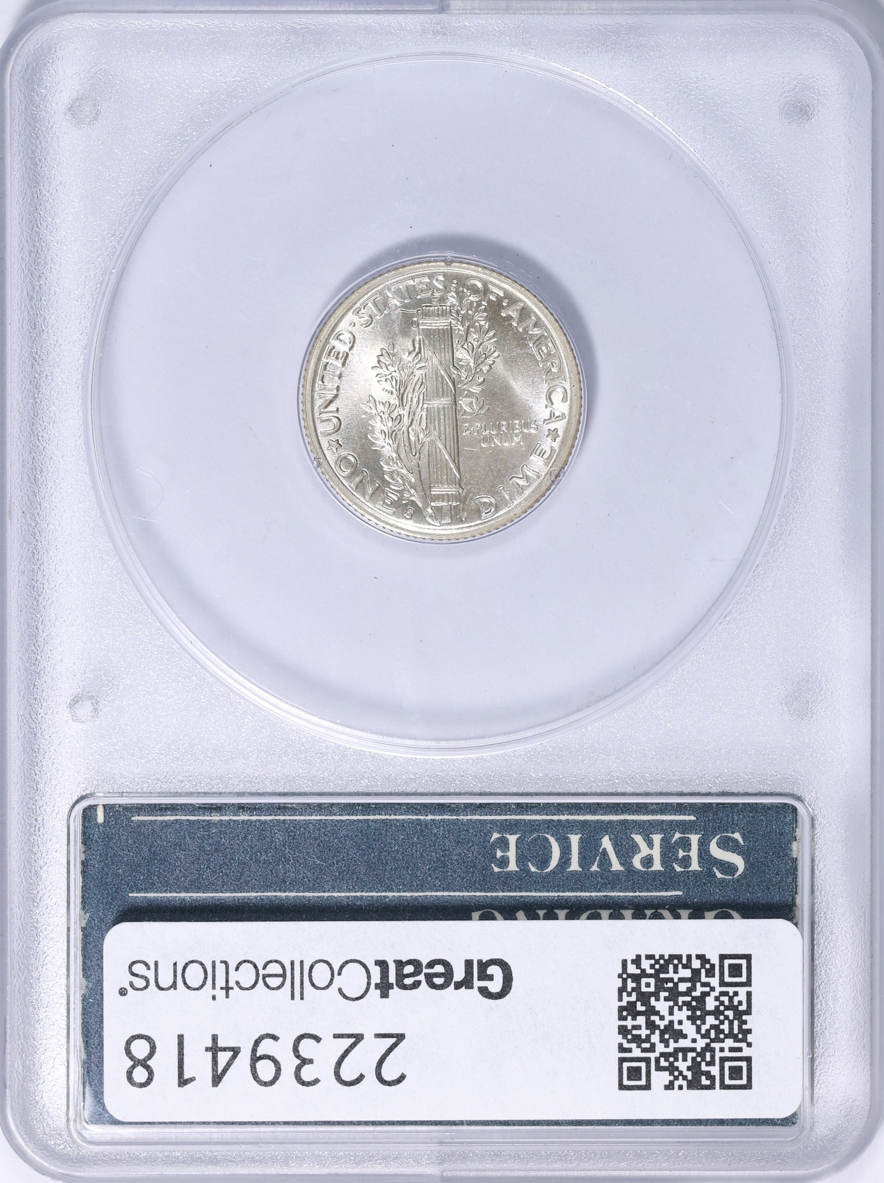 1941-S Mercury Dime PCGS MS-65 FB (CAC Gold) OGH (1st Gen - White