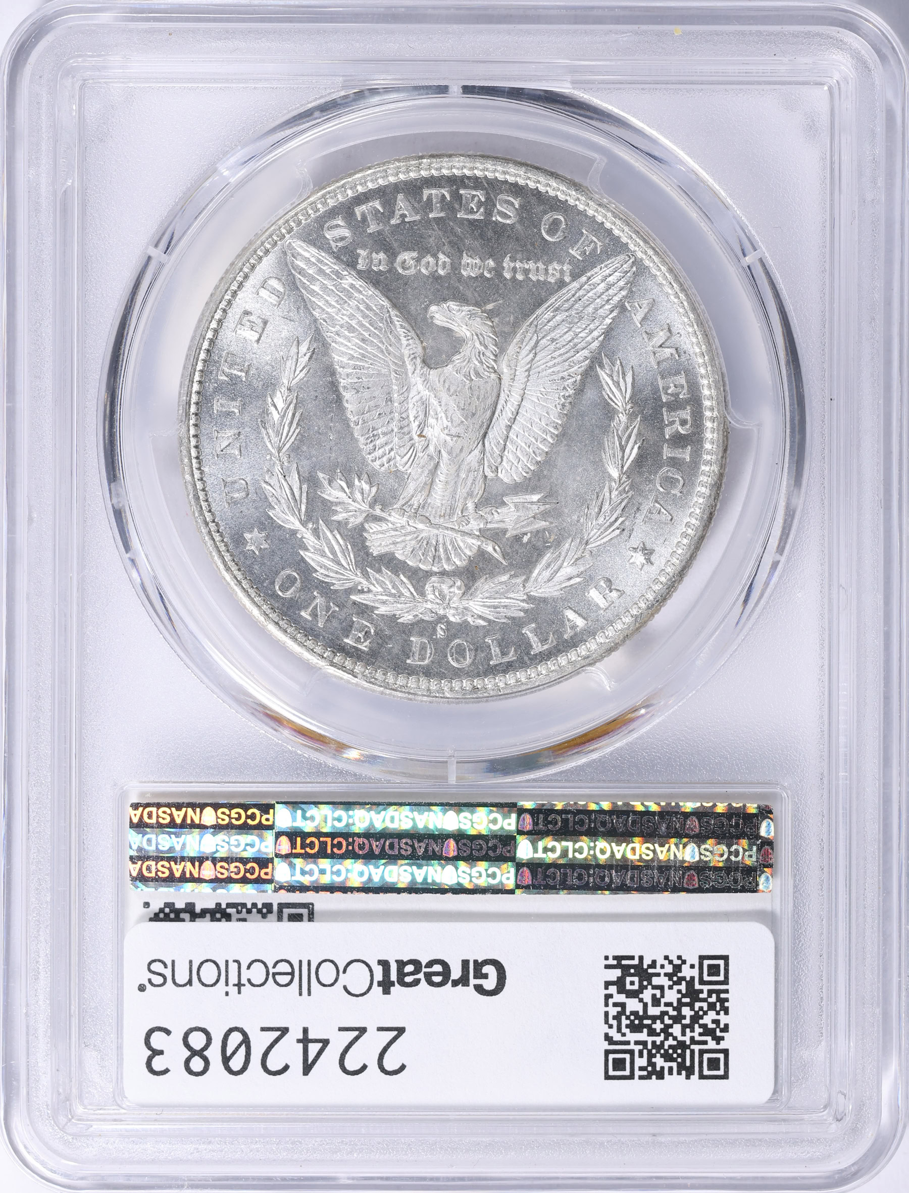 1879-S Morgan Silver Dollar PCGS MS-67+ (CAC Green) (Item 2242083