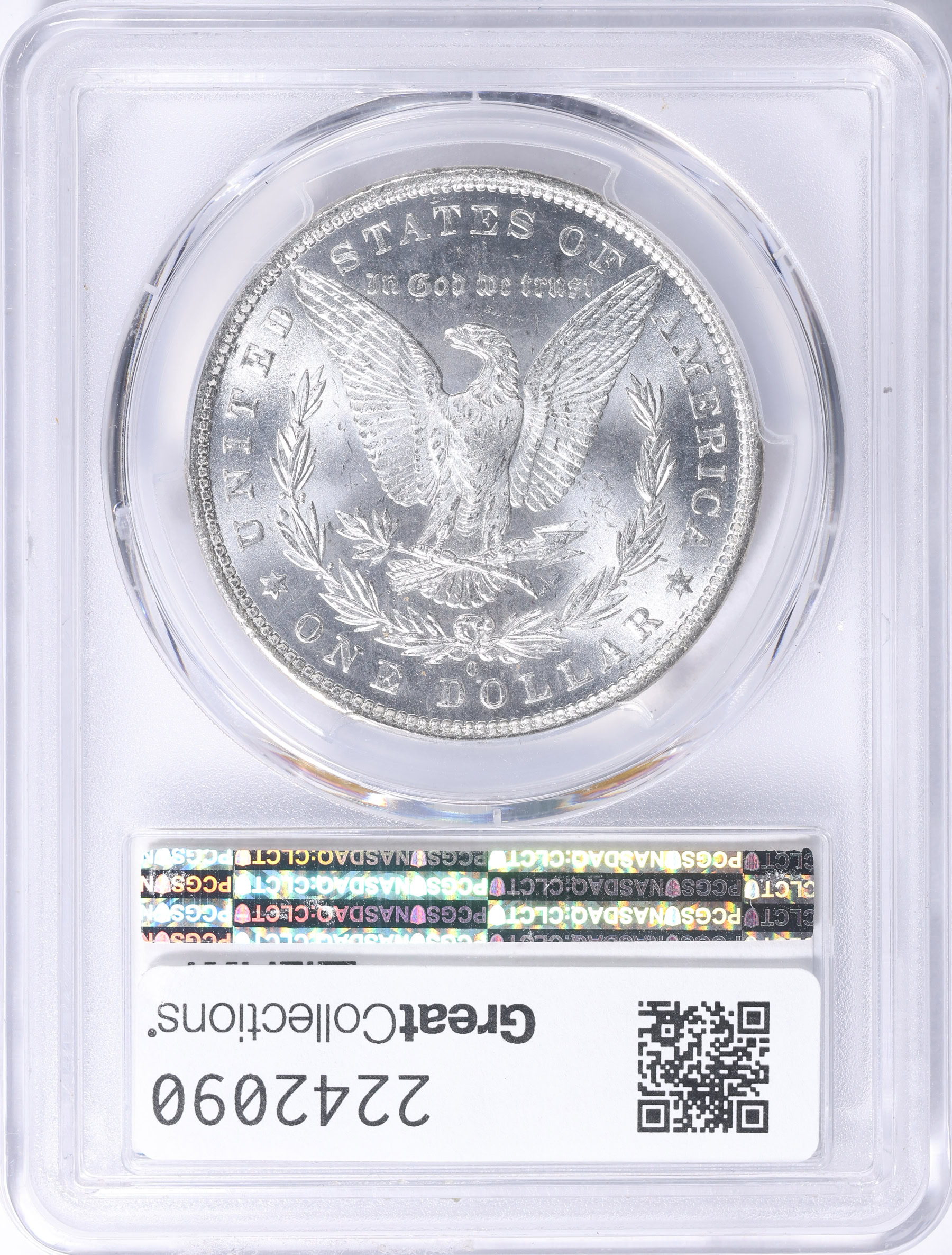 1882-O Morgan Silver Dollar PCGS MS-65+ (CAC Green) (Item 2242090